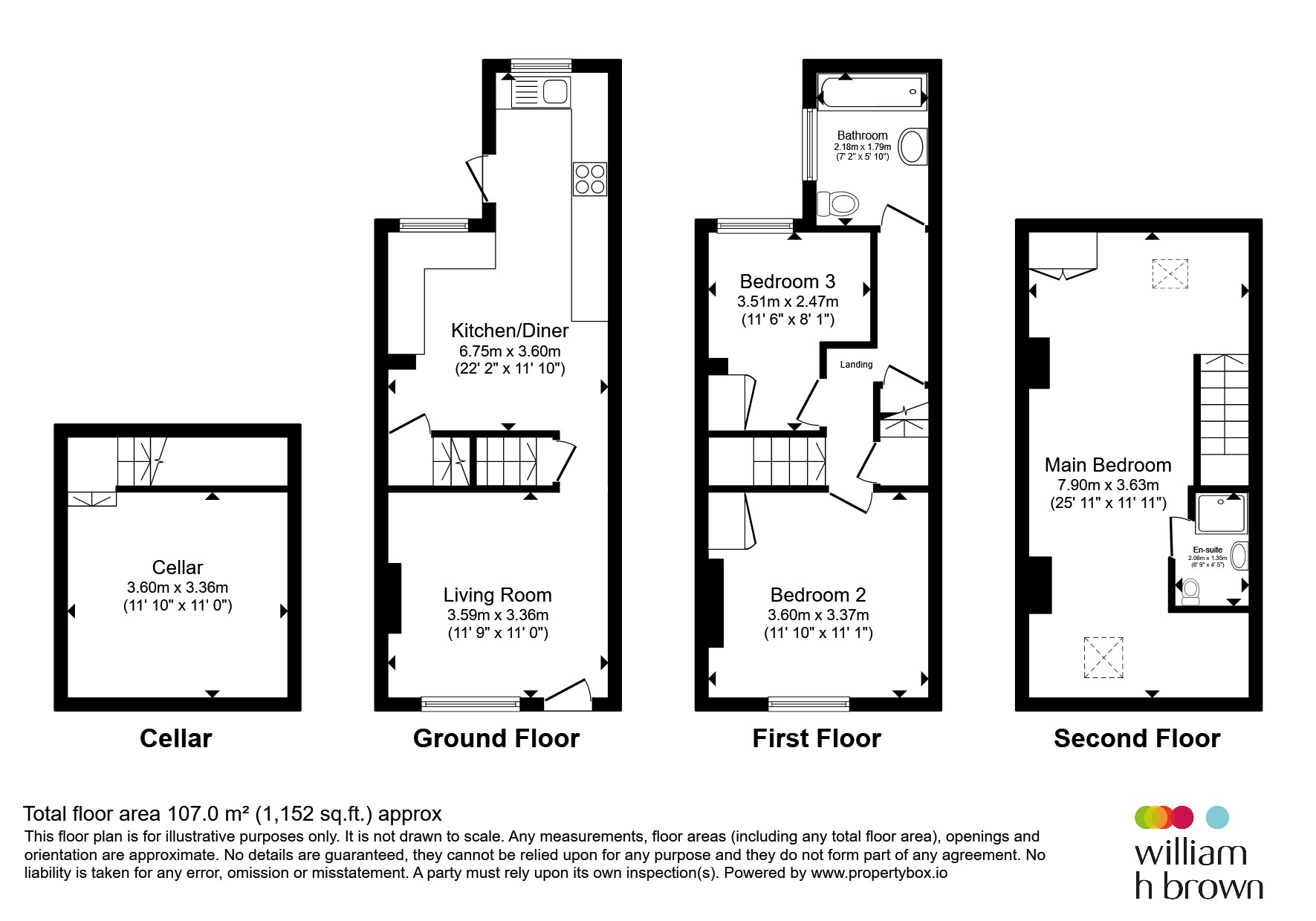 140, Forster Street, Nottingham floorplan