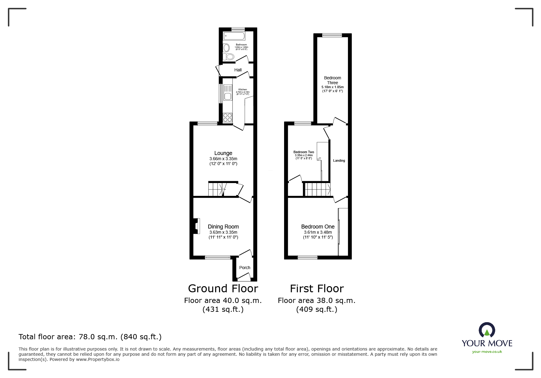 31, Standard Hill, Leicestershire floorplan