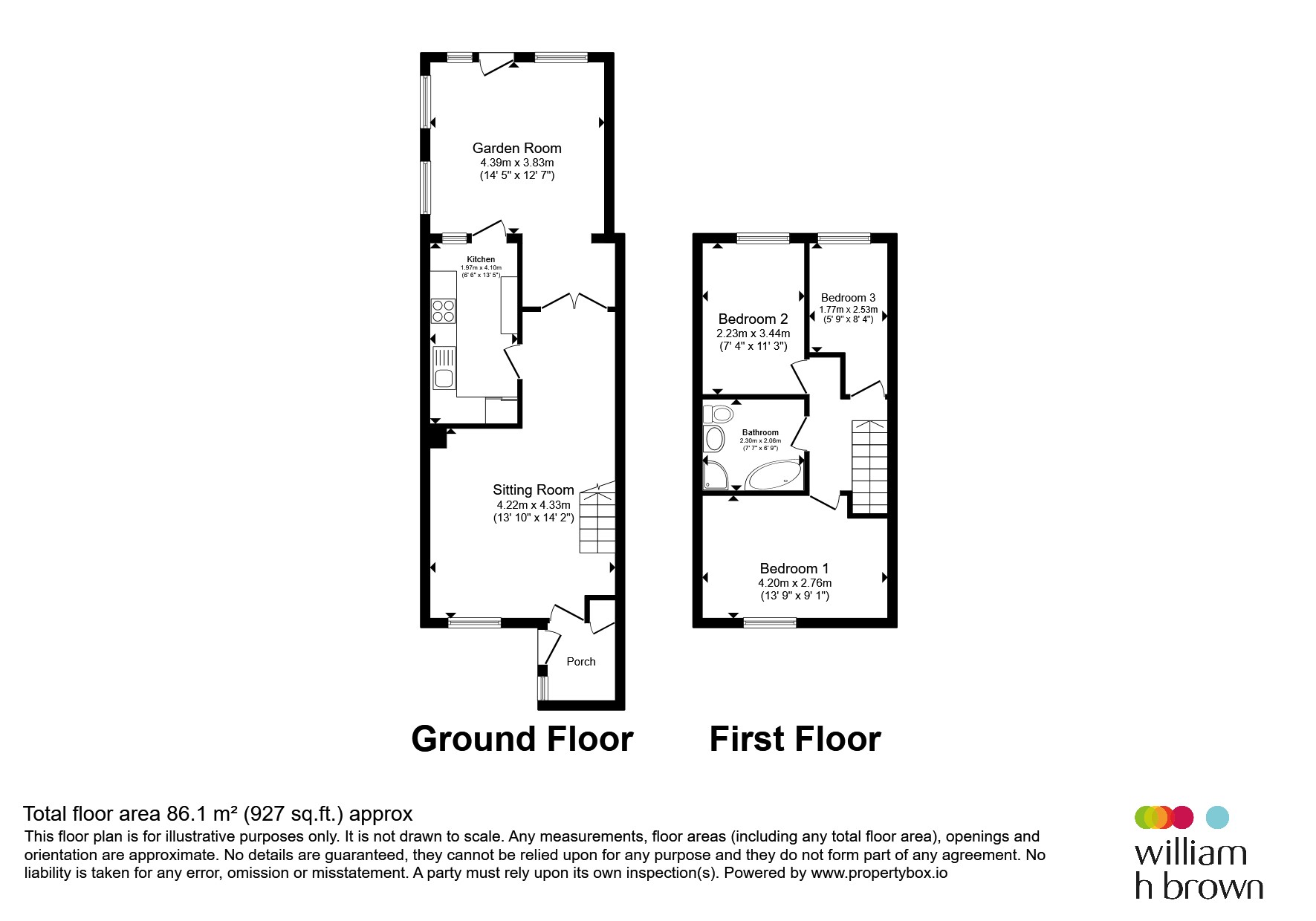 3, Ponds Close, Raunds floorplan