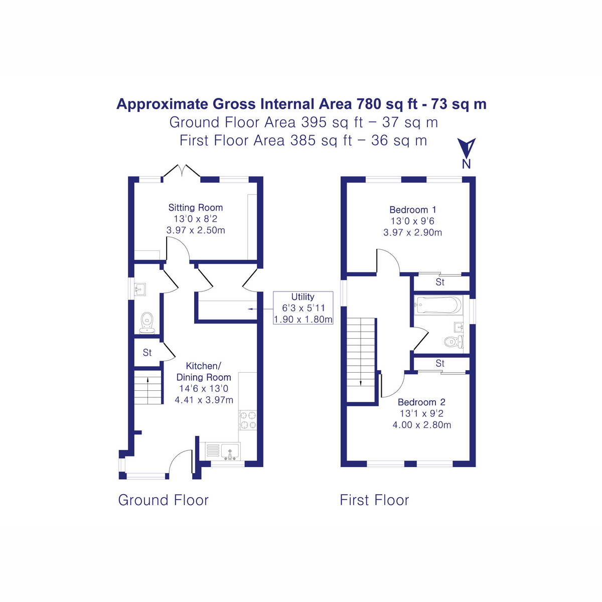 22, Tancred Grove, Bicester floorplan