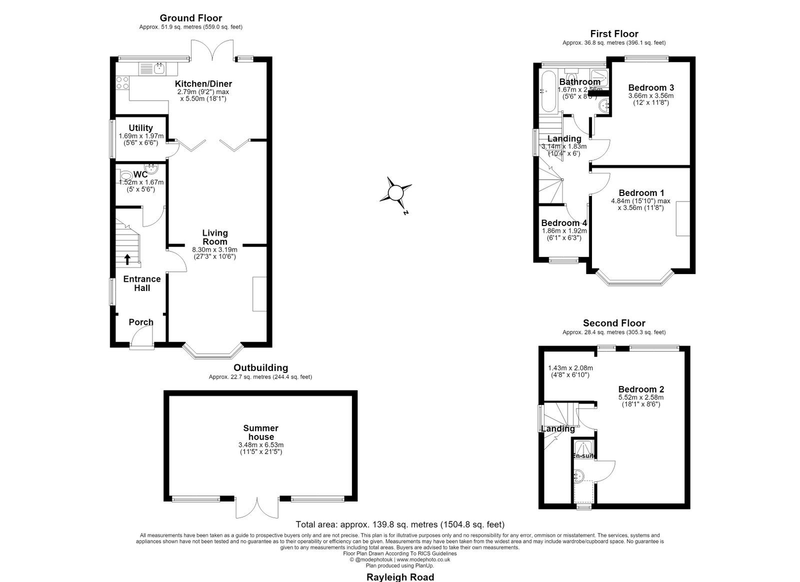 63, Rayleigh Road, Eastwood floorplan