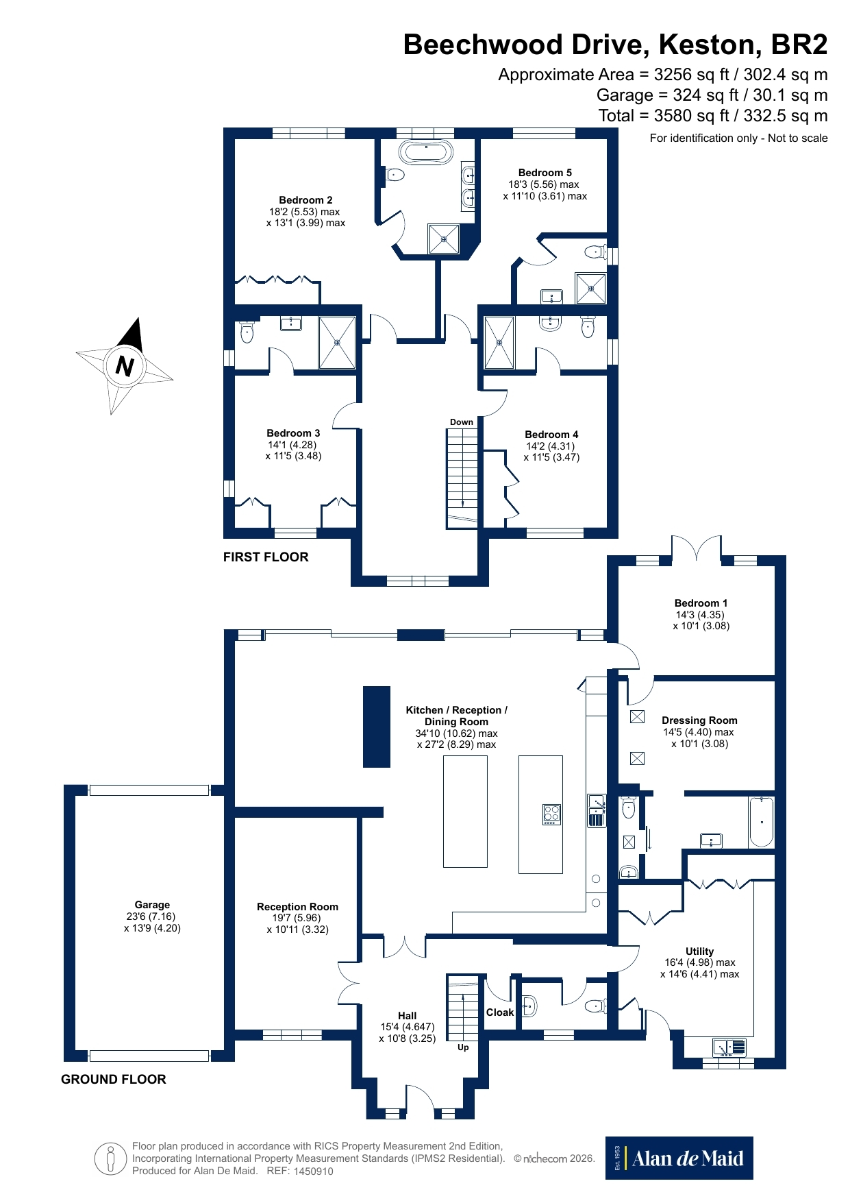 4, Beechwood Drive, Keston floorplan