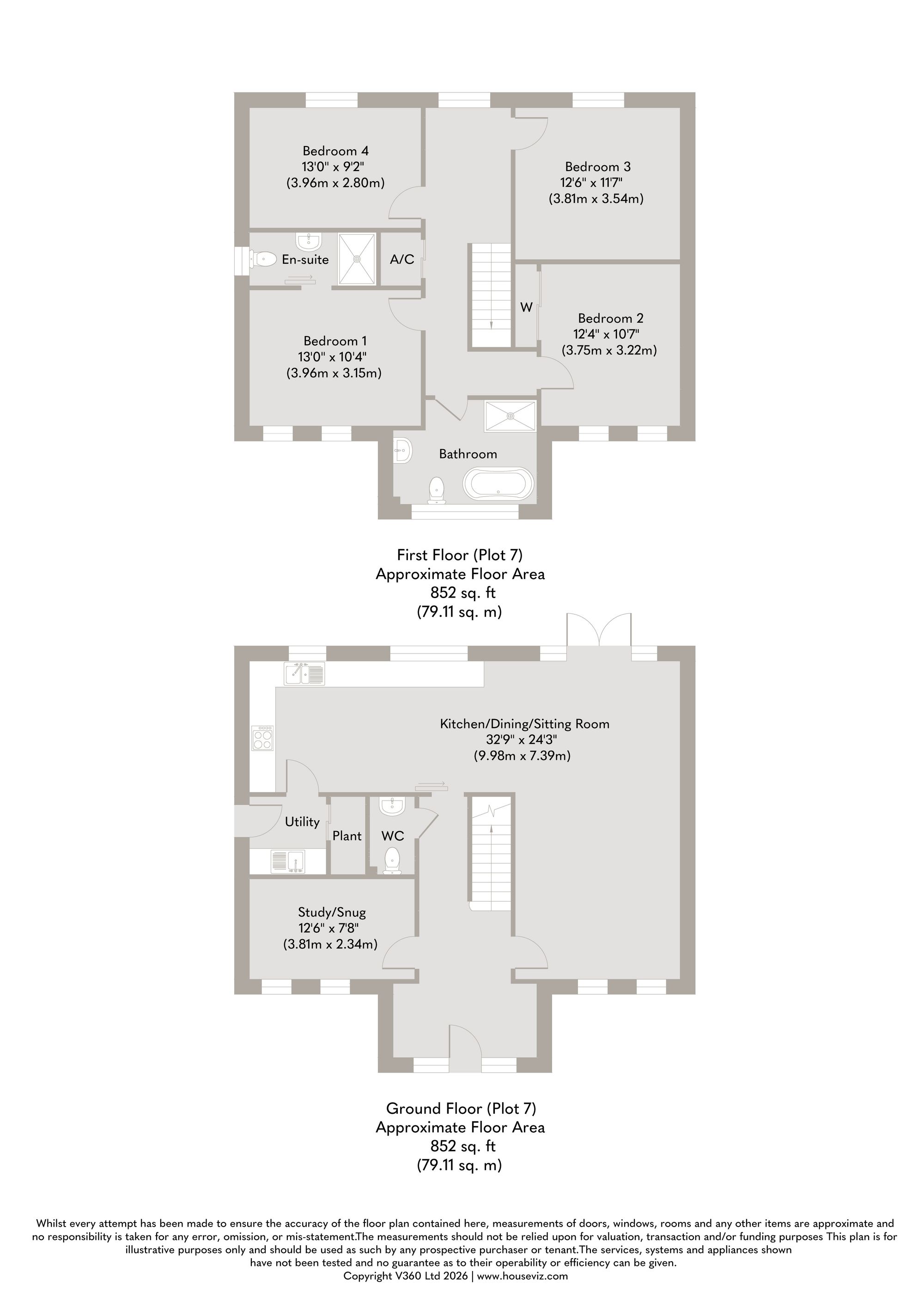 Plot 7, 12 Russell Court, Kings Lynn floorplan
