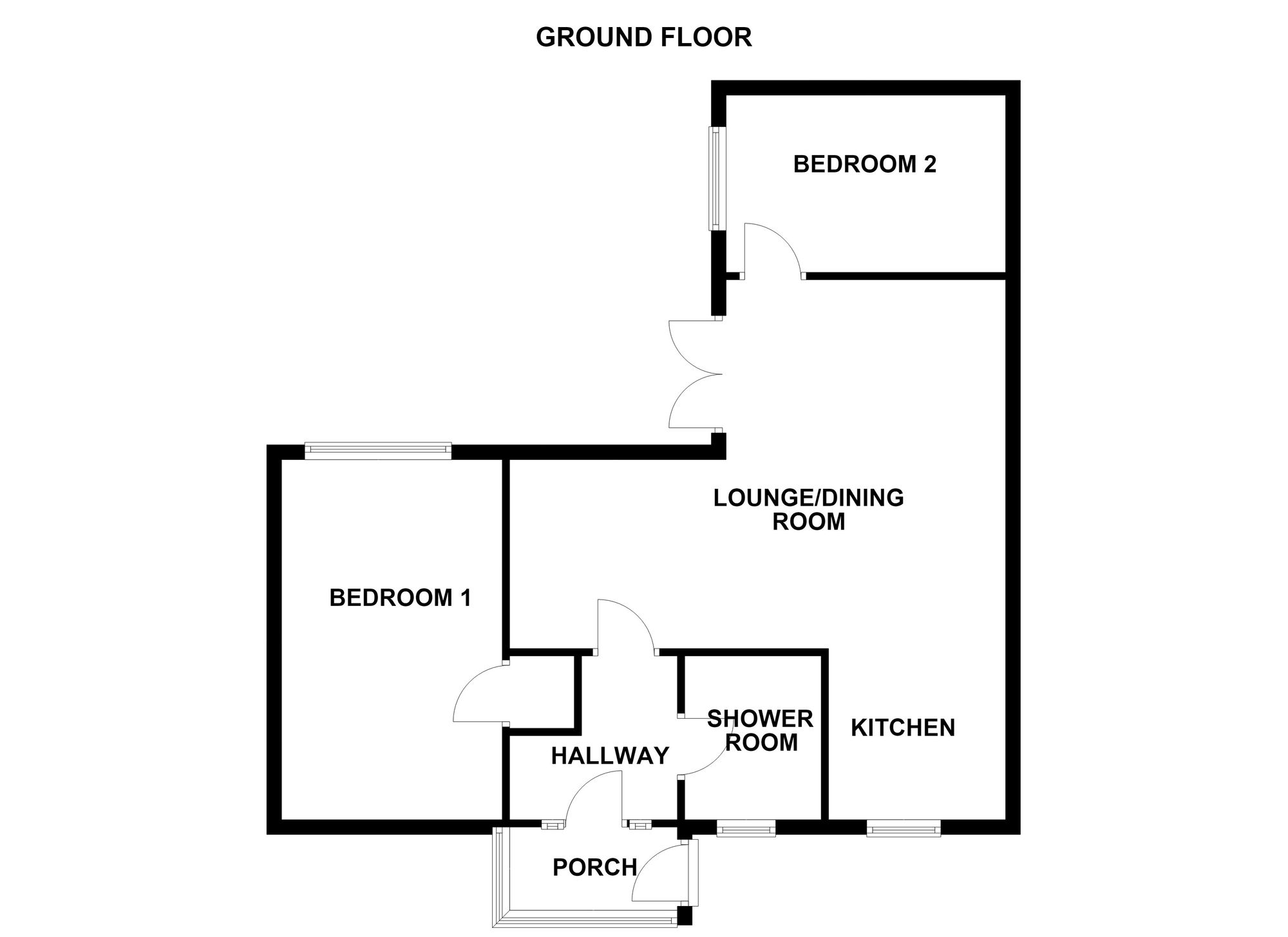 38 Trem-y-Mor, Bridgend floorplan