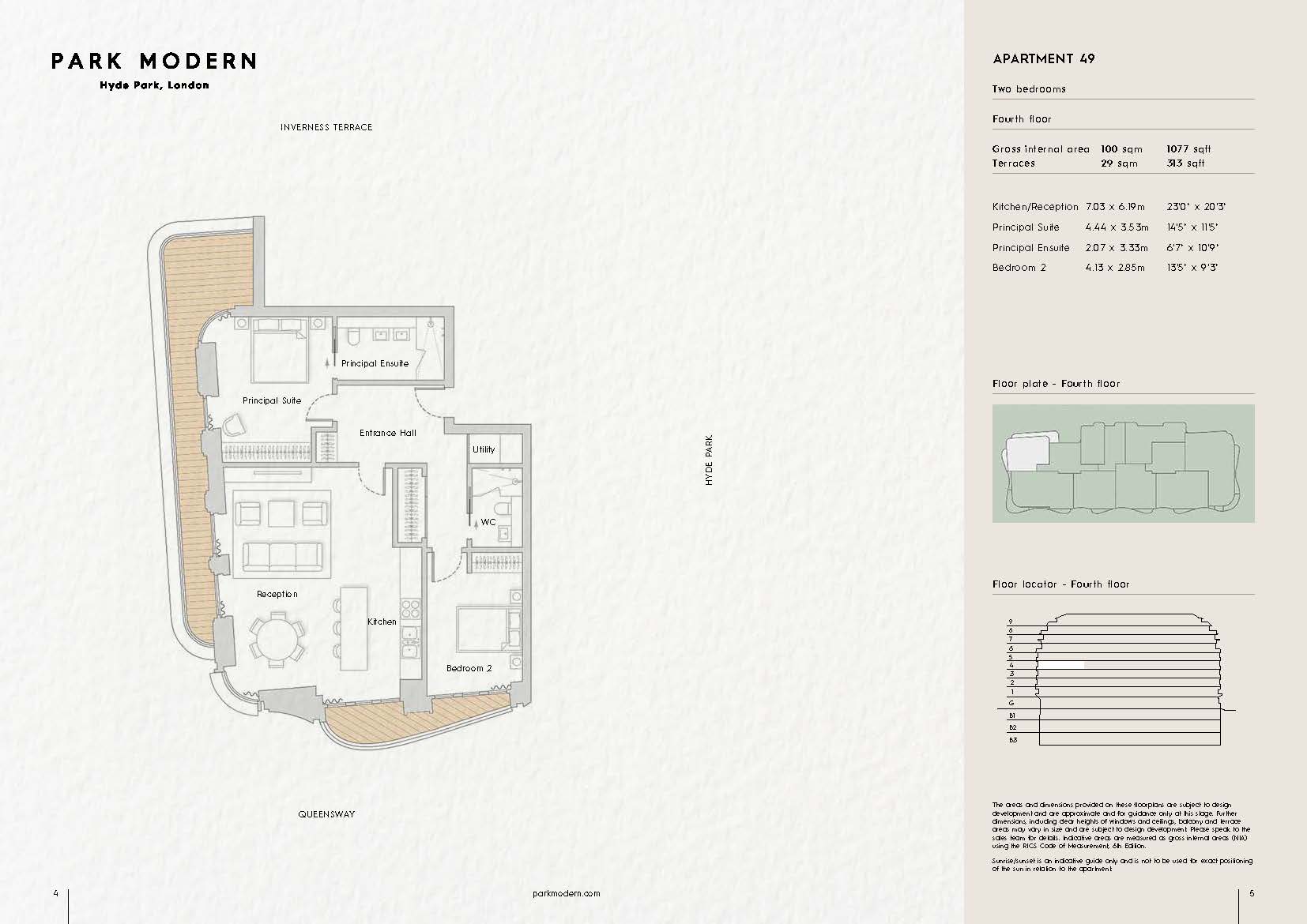 Park Modern, London floorplan