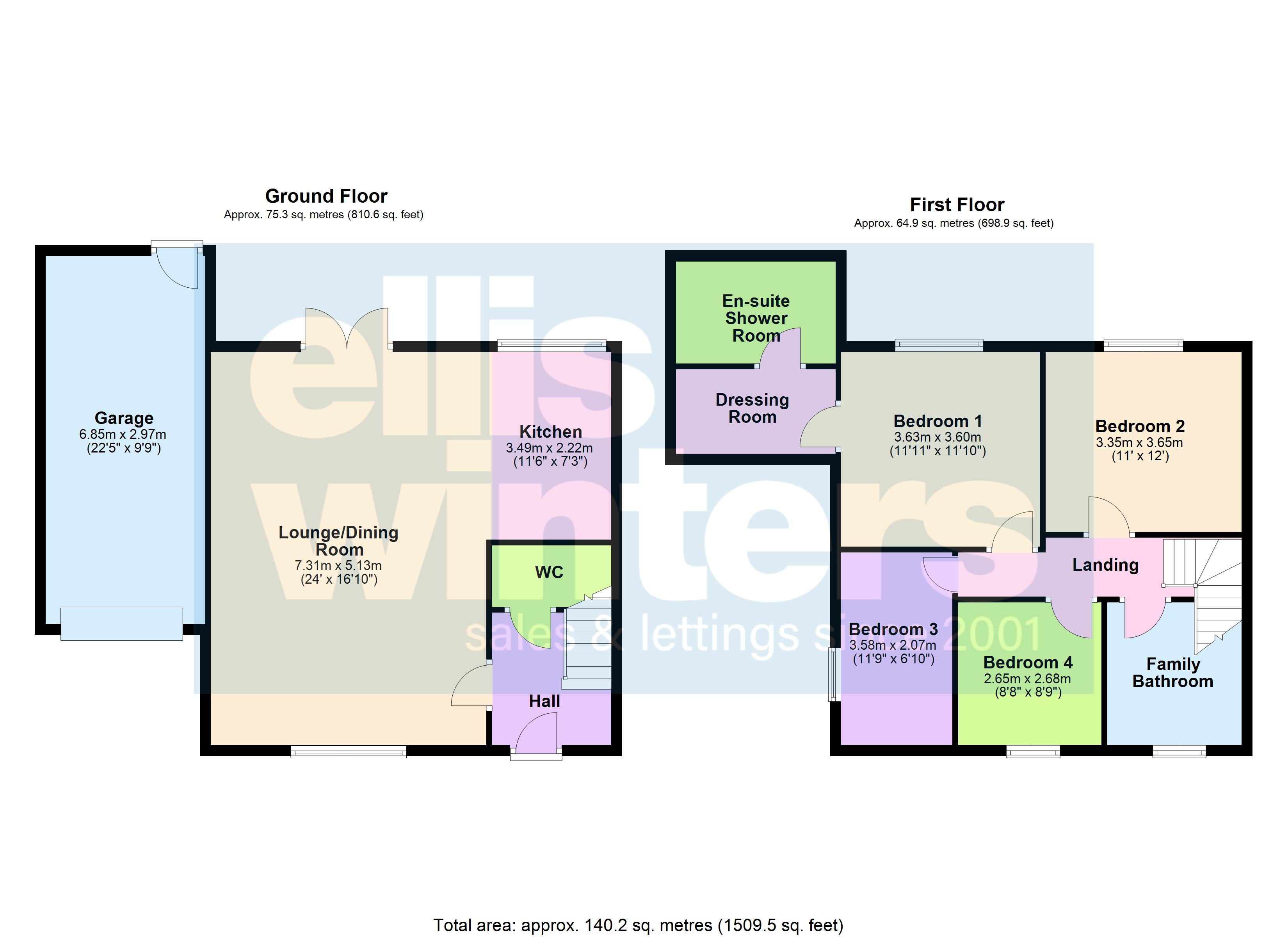 125A, Burrowmoor Road, March floorplan