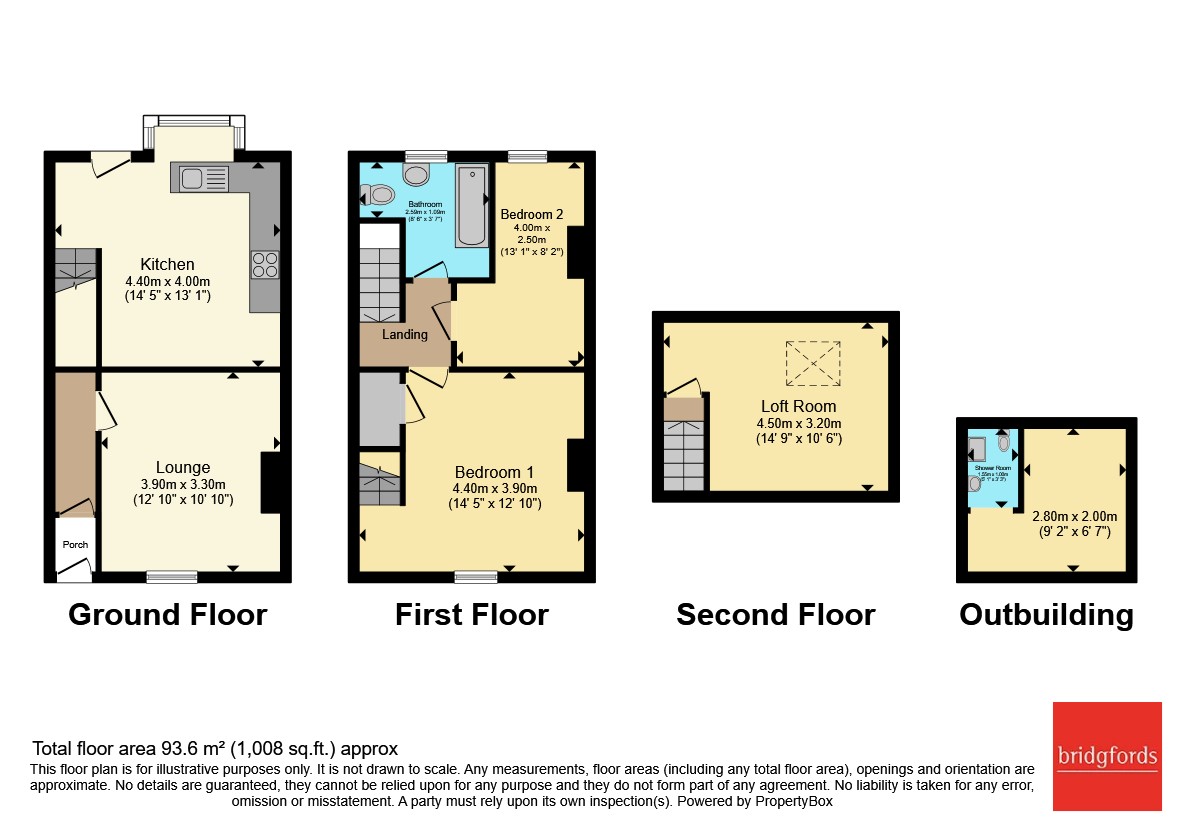 57, Gillibrand Street, Lancashire floorplan