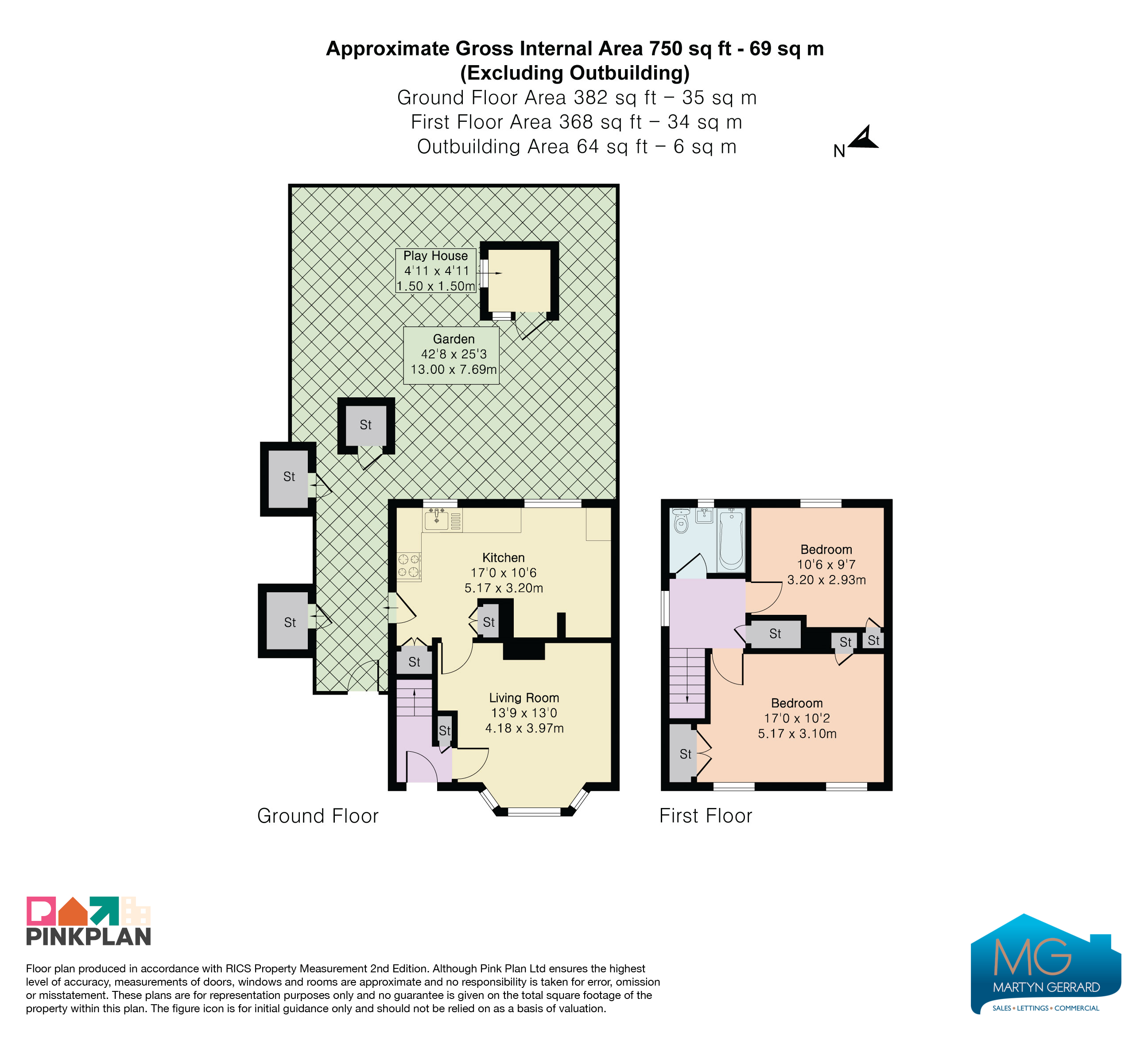 28, St Martins Close, Enfield floorplan