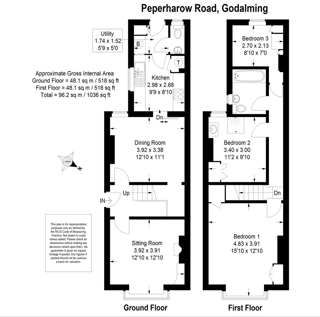 Peperharow Road, Godalming floorplan
