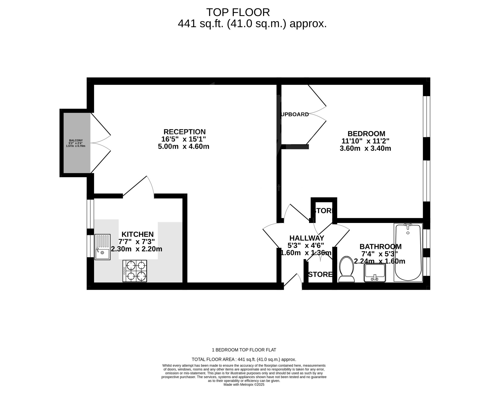 Flat 18 Arundel House, Heathfield Road, Greater London floorplan