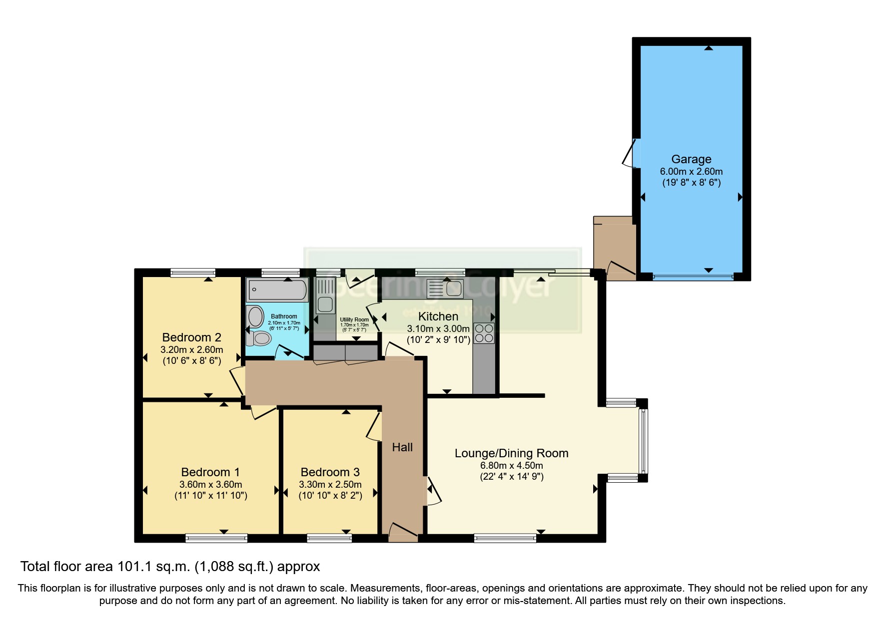 Richmond Drive, New Romney TN28, 3 bedroom bungalow for sale 62036986