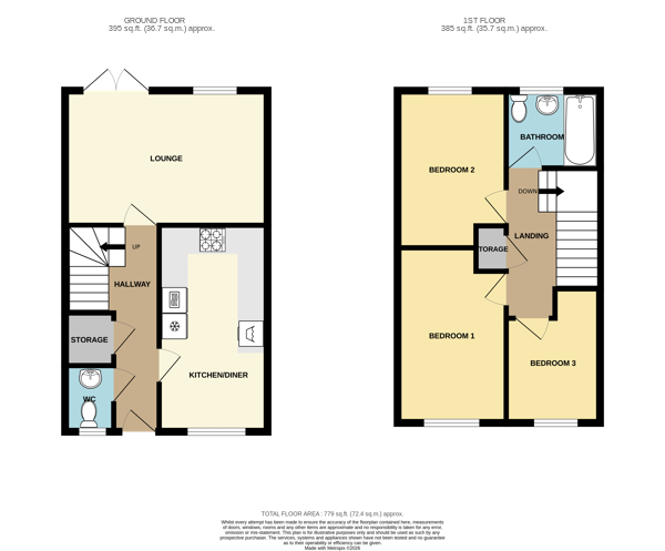 28, Aspen Drive, Preston floorplan