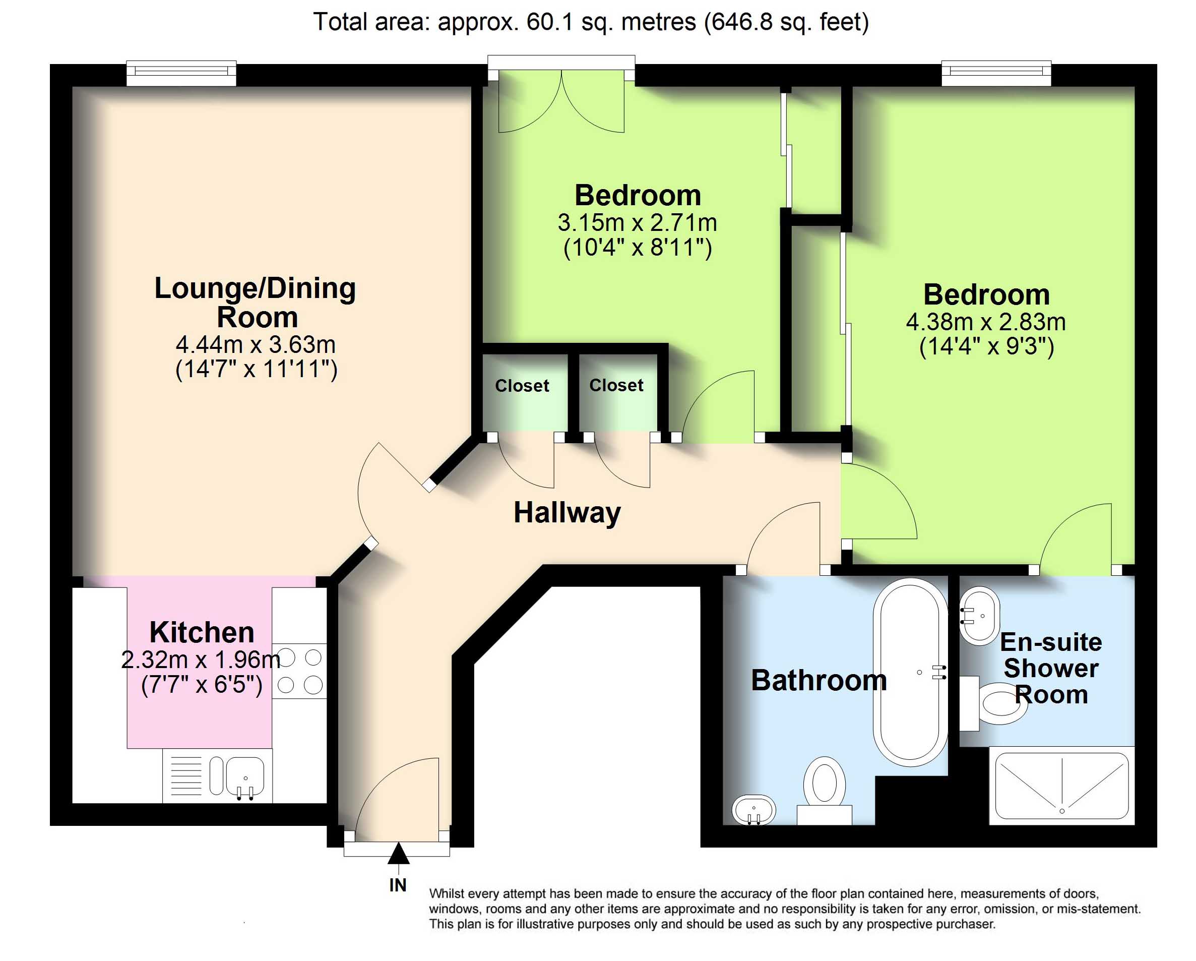 11, Newport, Shoreham Beach floorplan