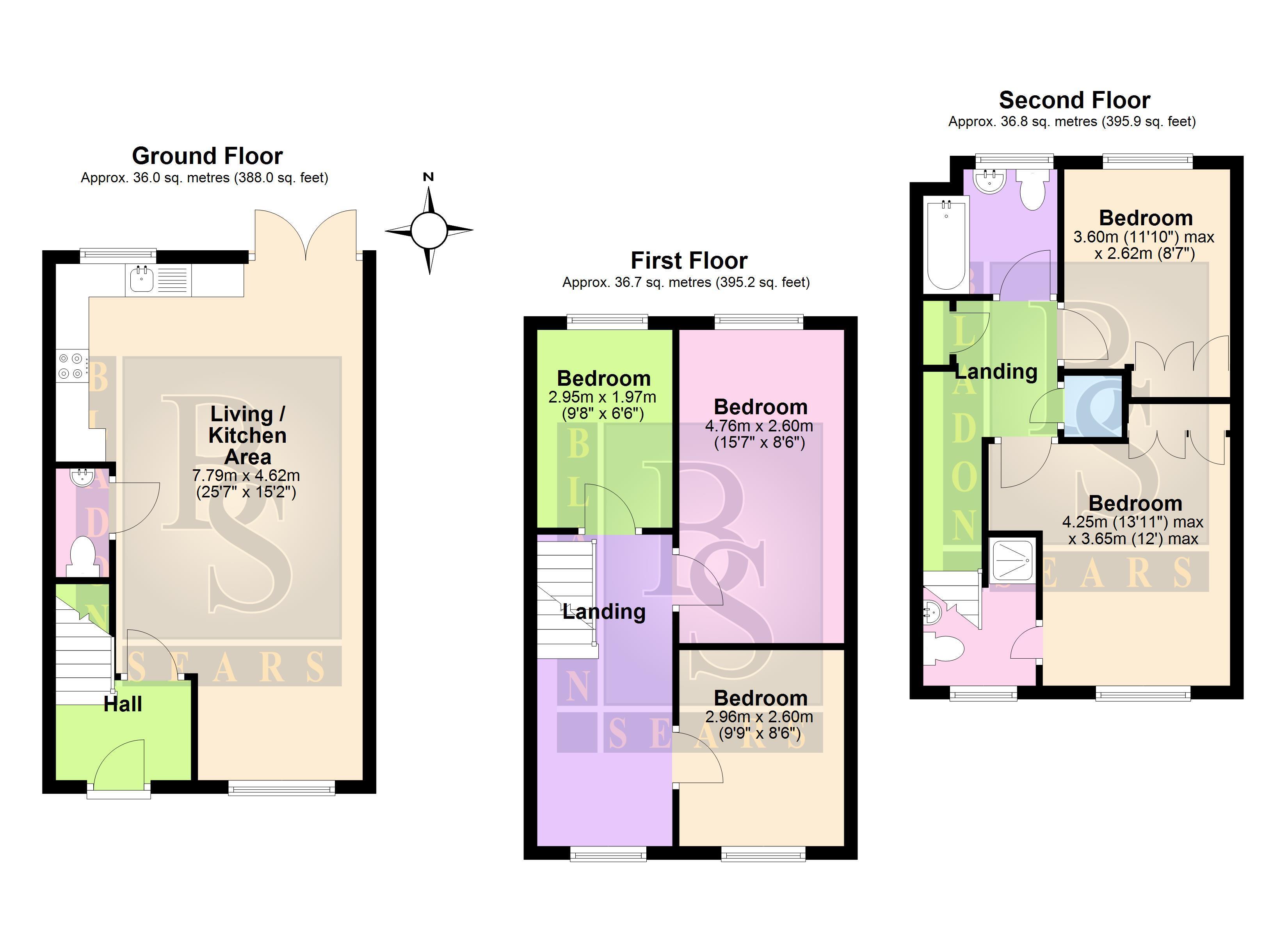 16, Magnolia Gardens, Edgware floorplan
