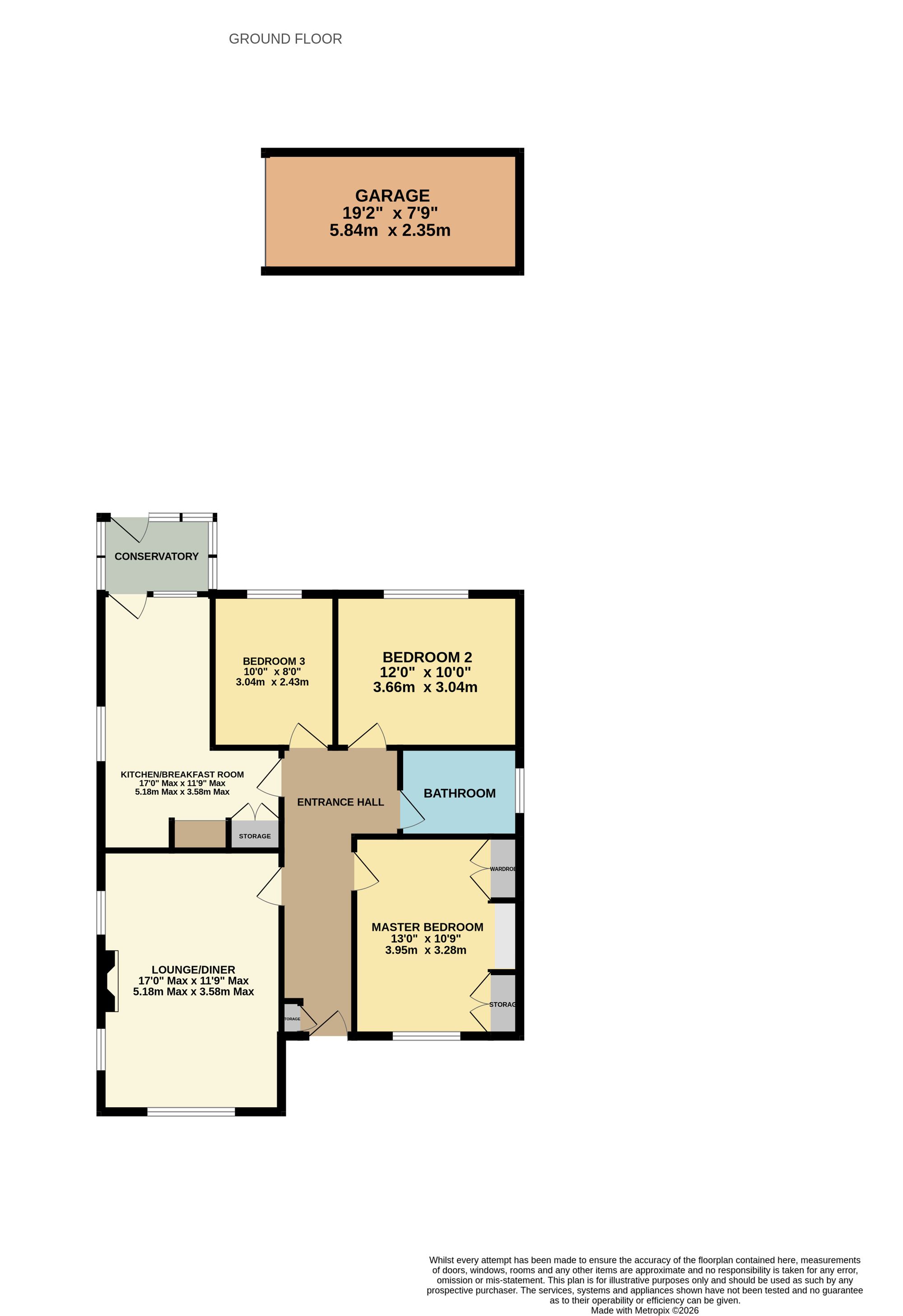 23 Drove Road, Southampton floorplan