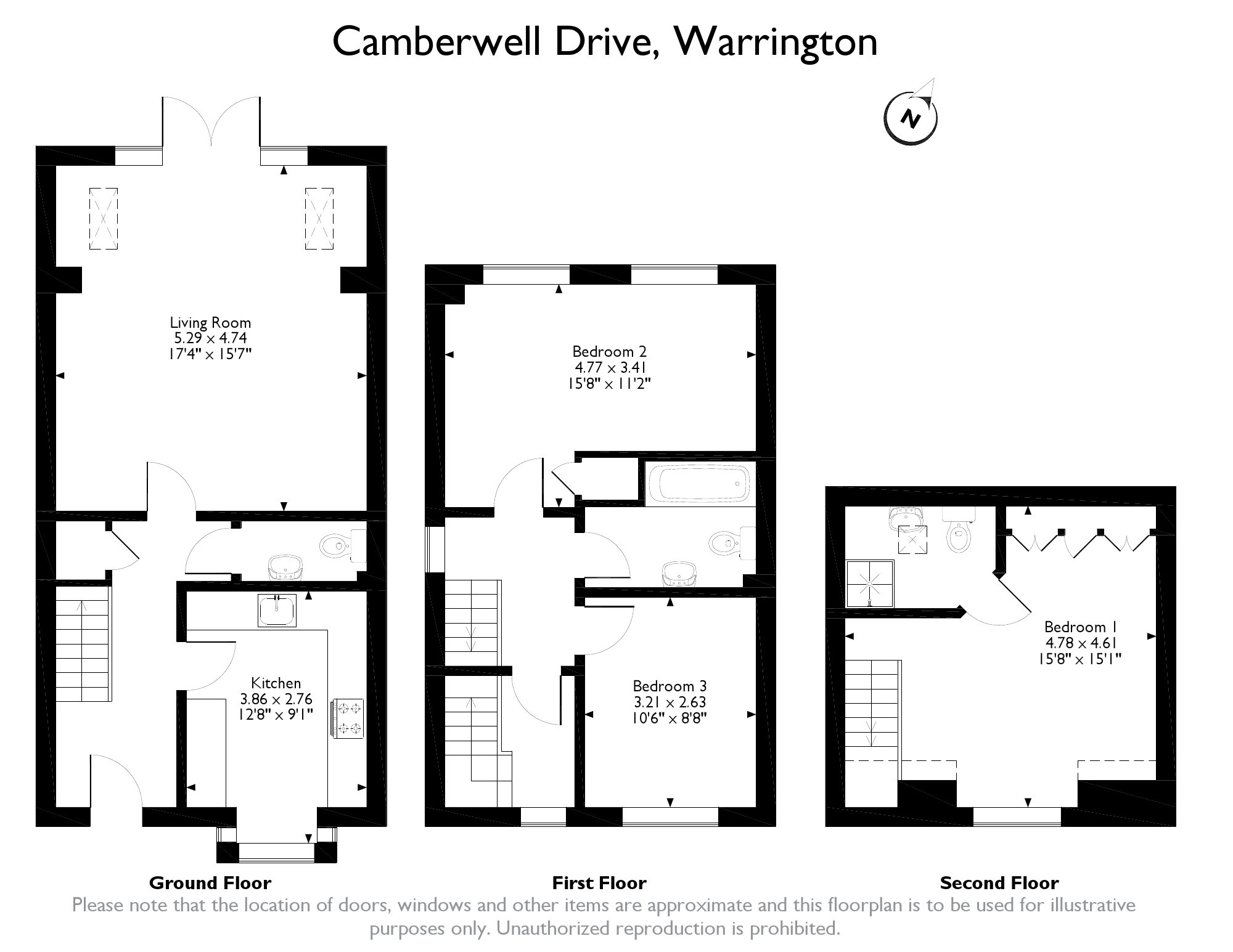 3 Bedrooms Semi-detached house for sale in Camberwell Drive, Walton, Warrington WA4