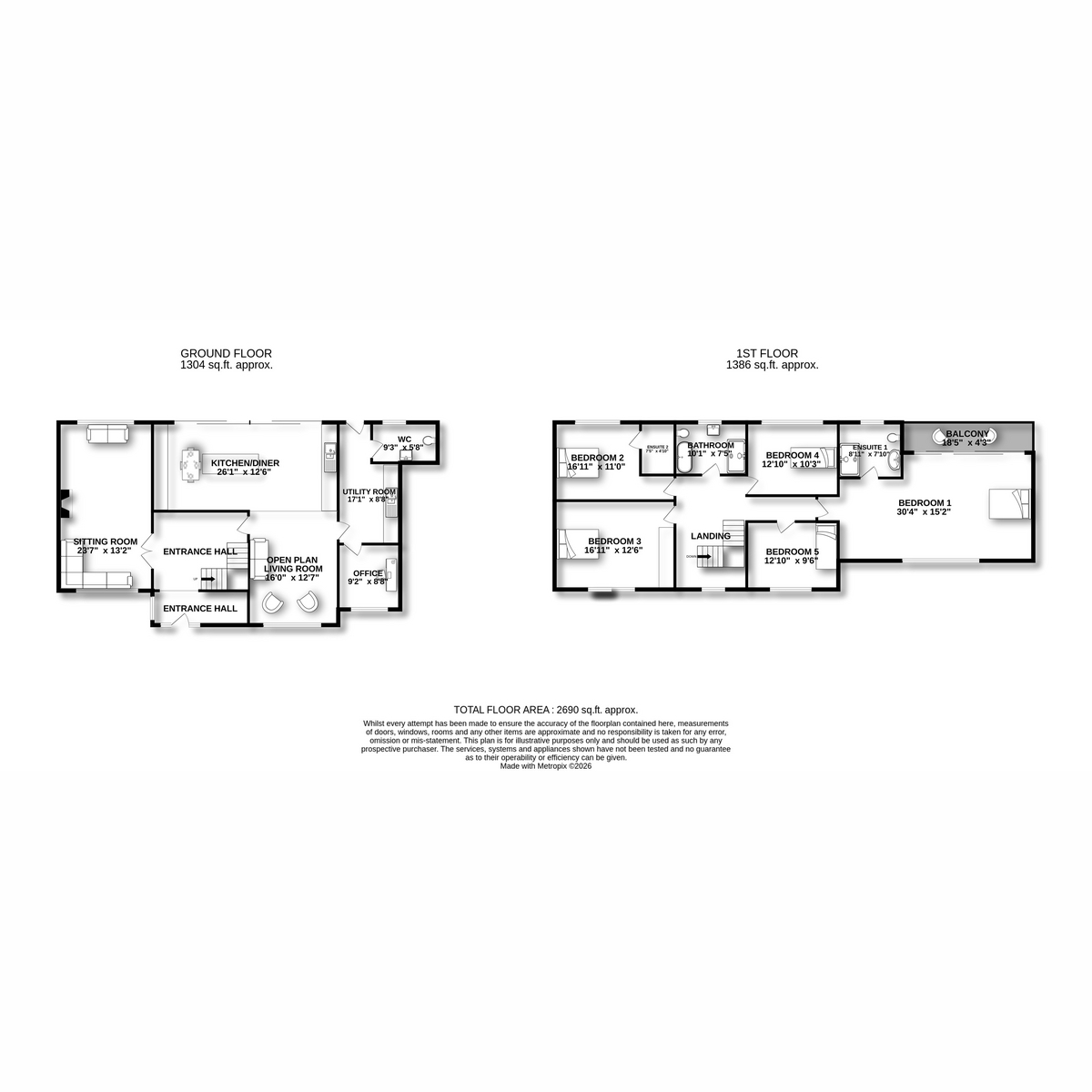 225, Wakering Road, Southend-on-sea floorplan