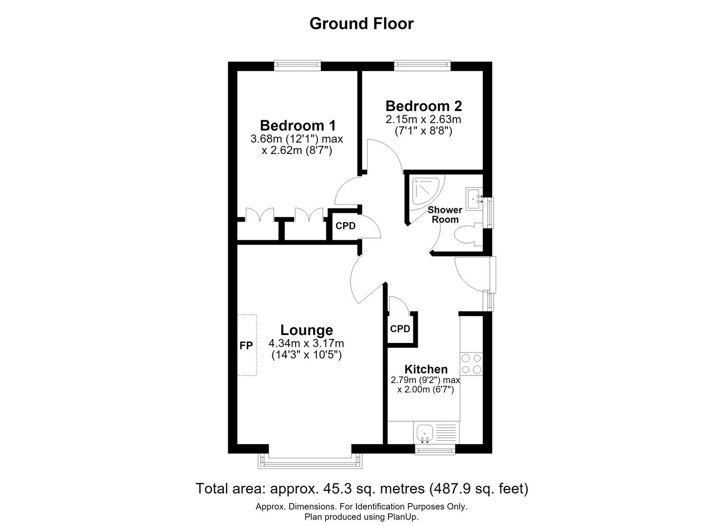 15, Salcey Square, Chesterfield floorplan