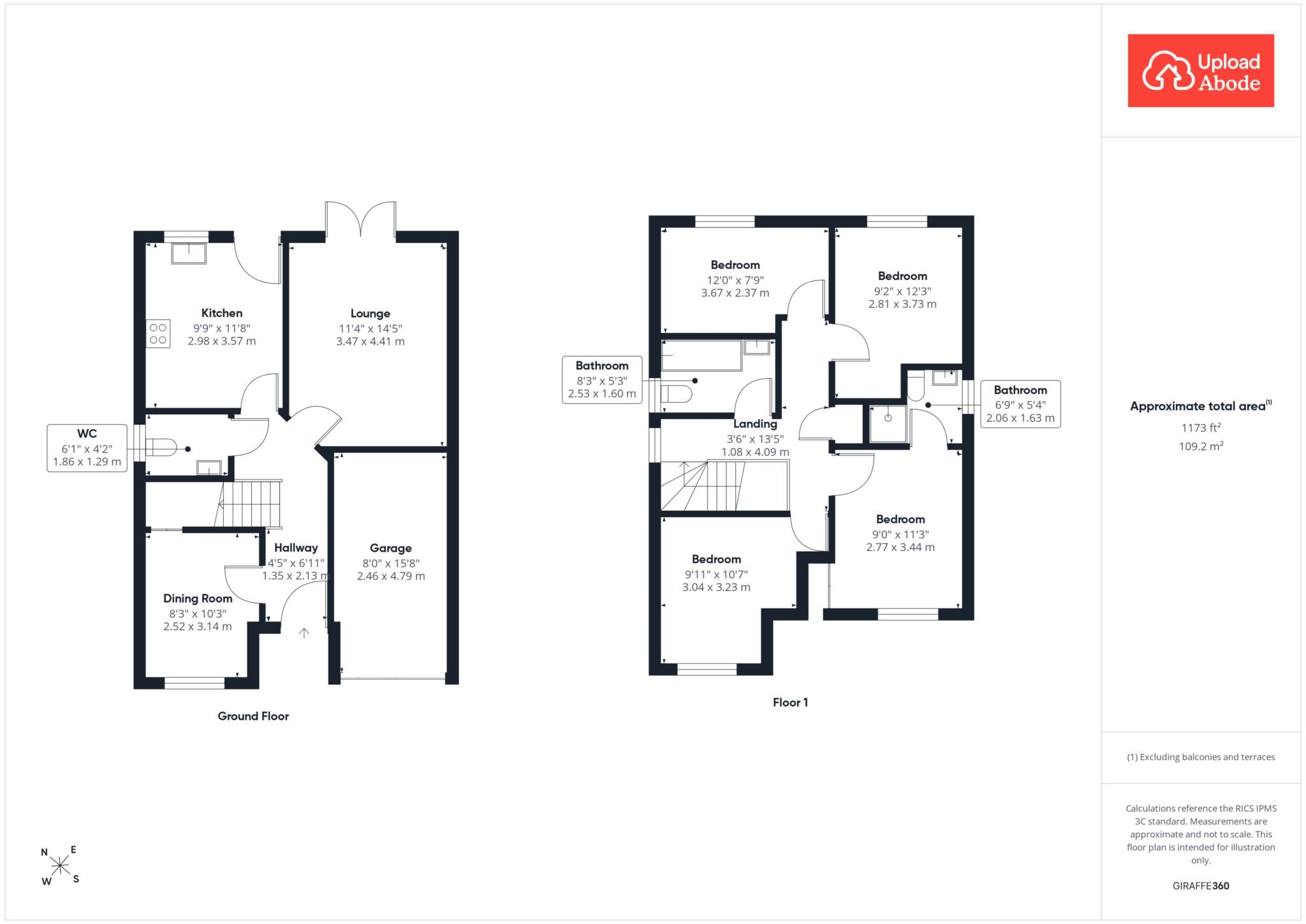14, Craigtower Road, Motherwell floorplan