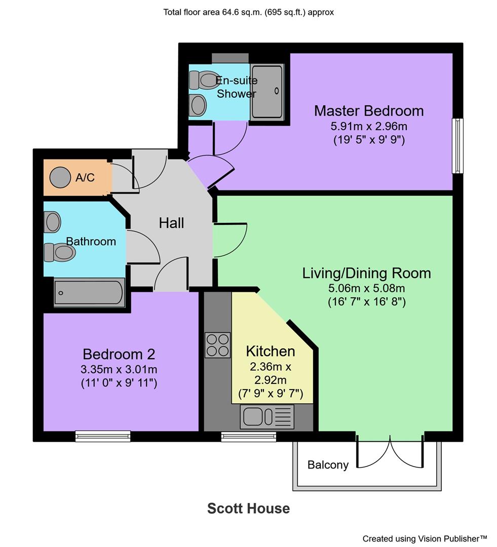 Winter Close, Epsom KT17, 2 bedroom flat for sale 61746086