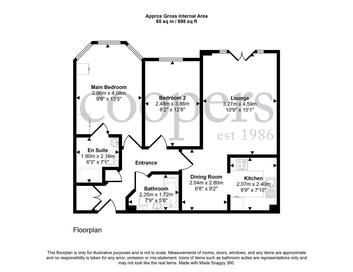 Pinner Road, Northwood floorplan