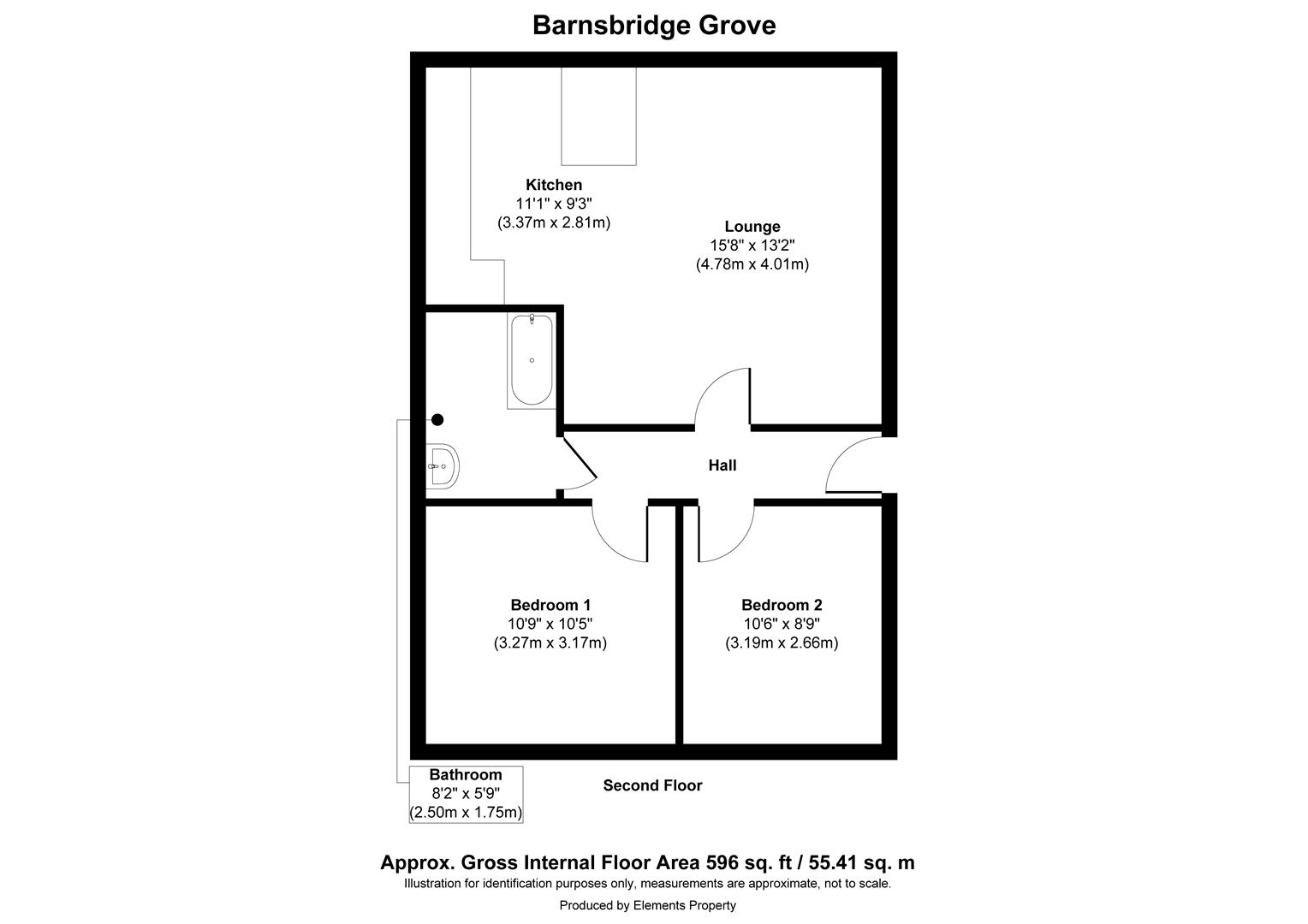 23, Barnsbridge Grove, Barnsley floorplan