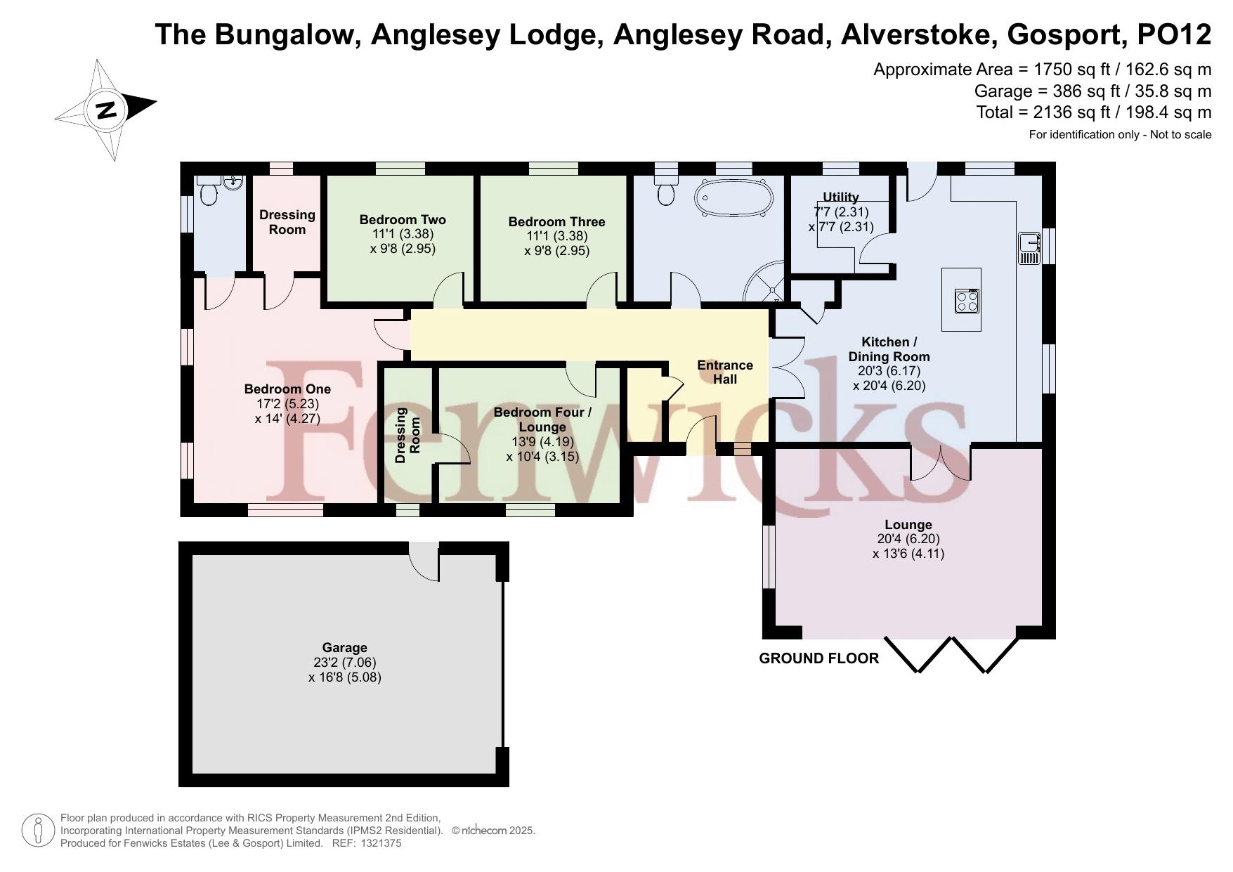 The Bungalow, Anglesey Road, Gosport floorplan