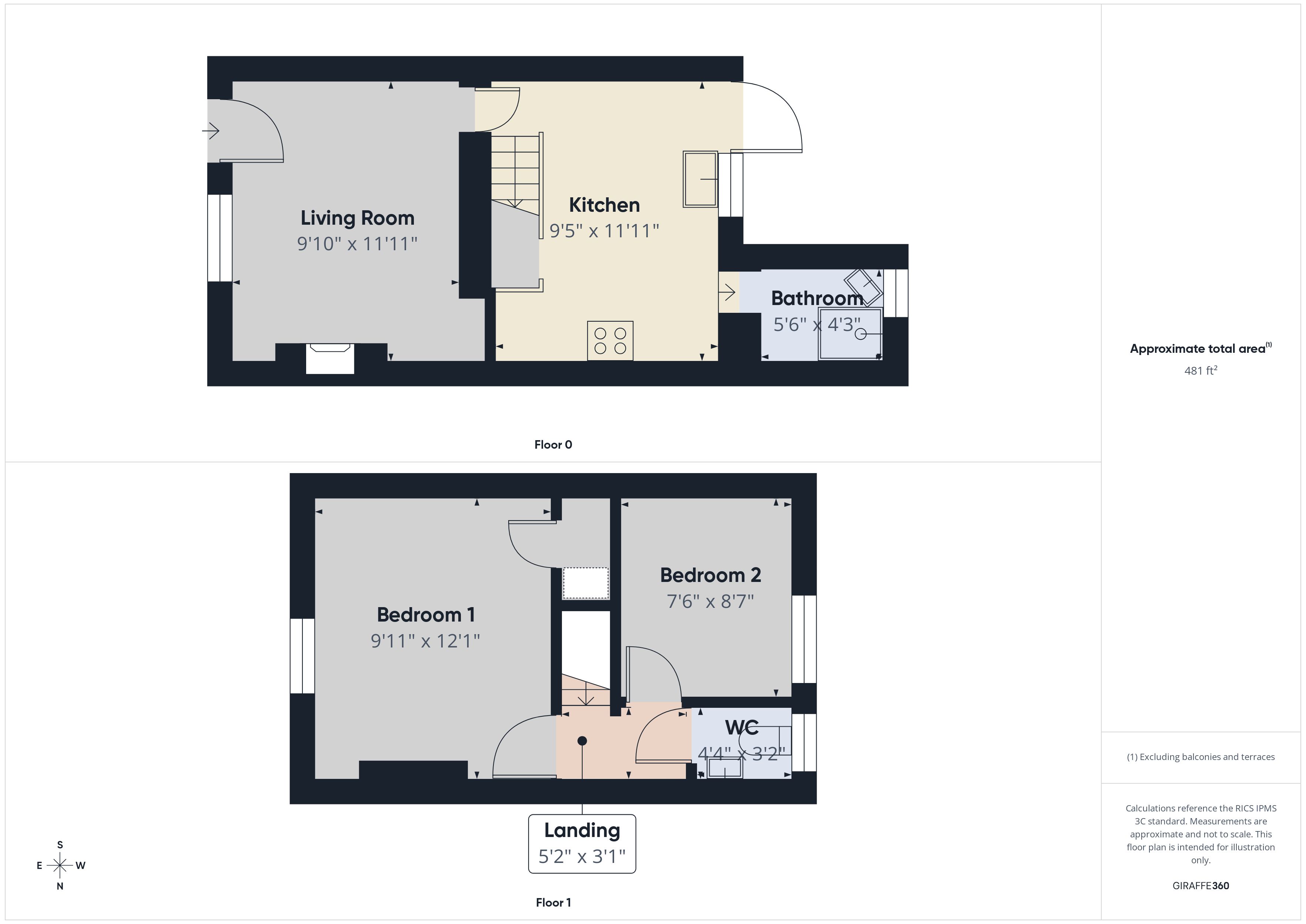 Stade Street, Kent floorplan