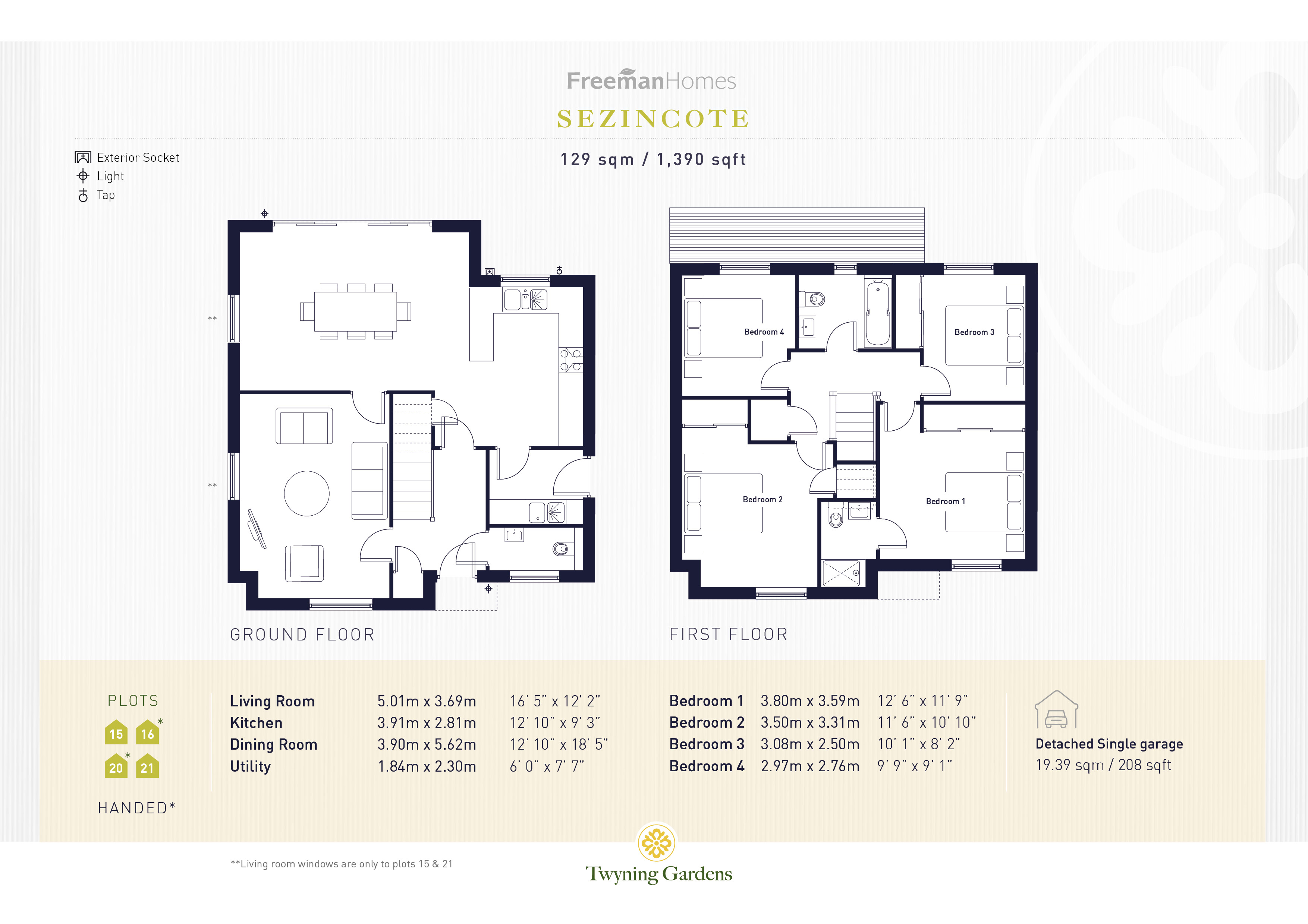 Twyning floorplan