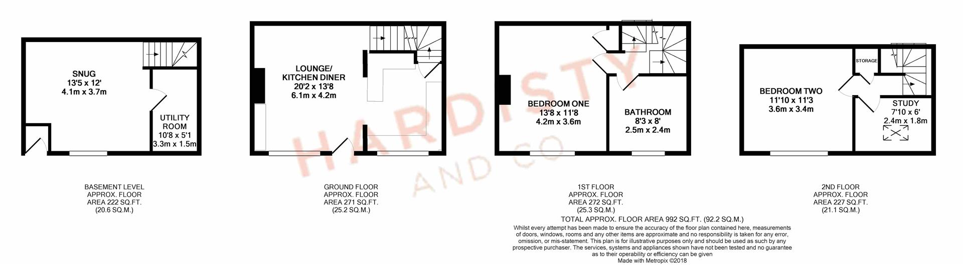 2 Bedrooms Terraced house for sale in Warrels Place, Bramley, Leeds LS13
