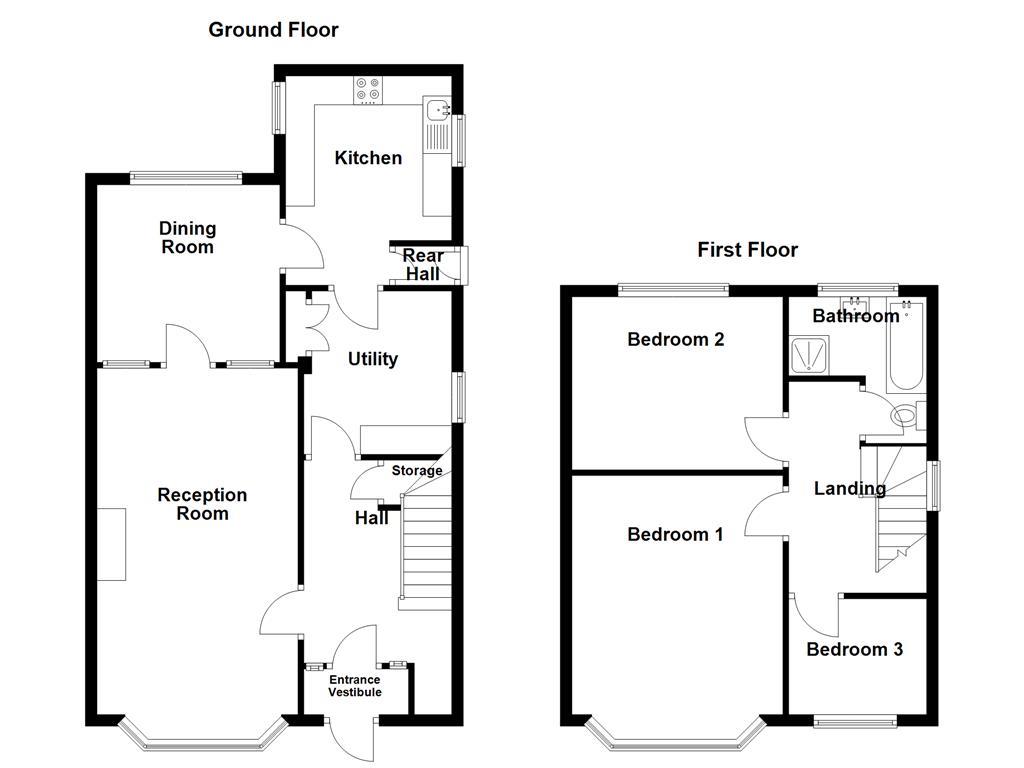 37, Poulton Avenue, Accrington floorplan