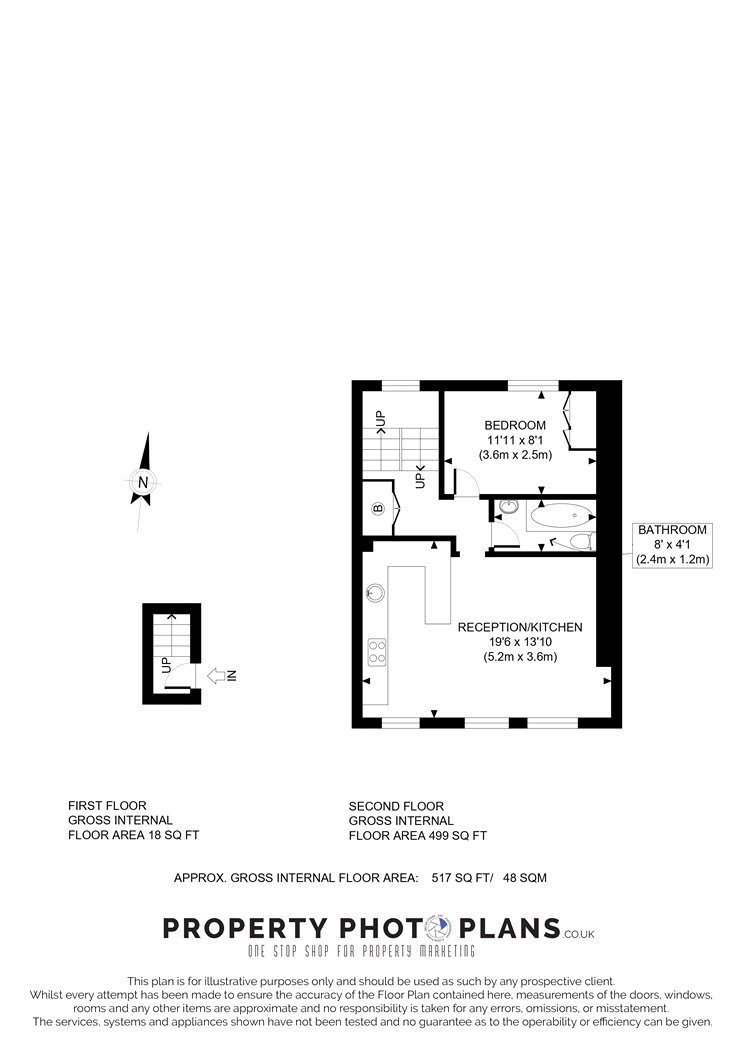 Flat 4, 73, Westwick Gardens, London floorplan