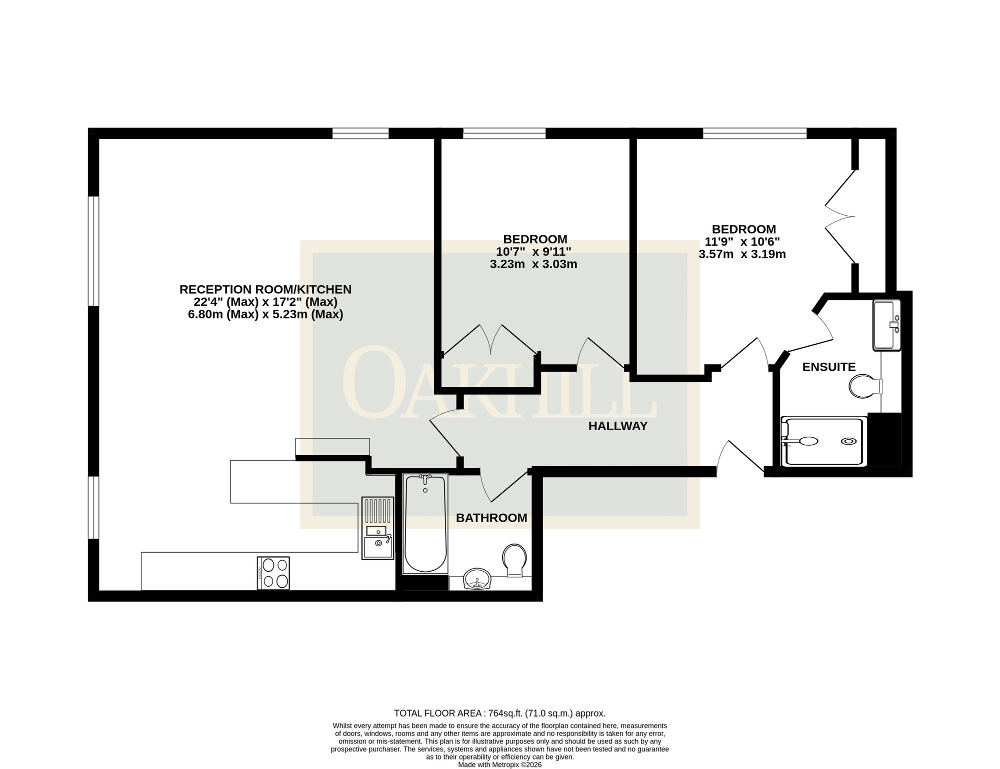 Flat 20, Osprey House Lower Square, Isleworth floorplan