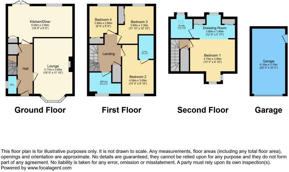 49, Hockley Crescent, Langthorpe, Boroughbridge, York floorplan