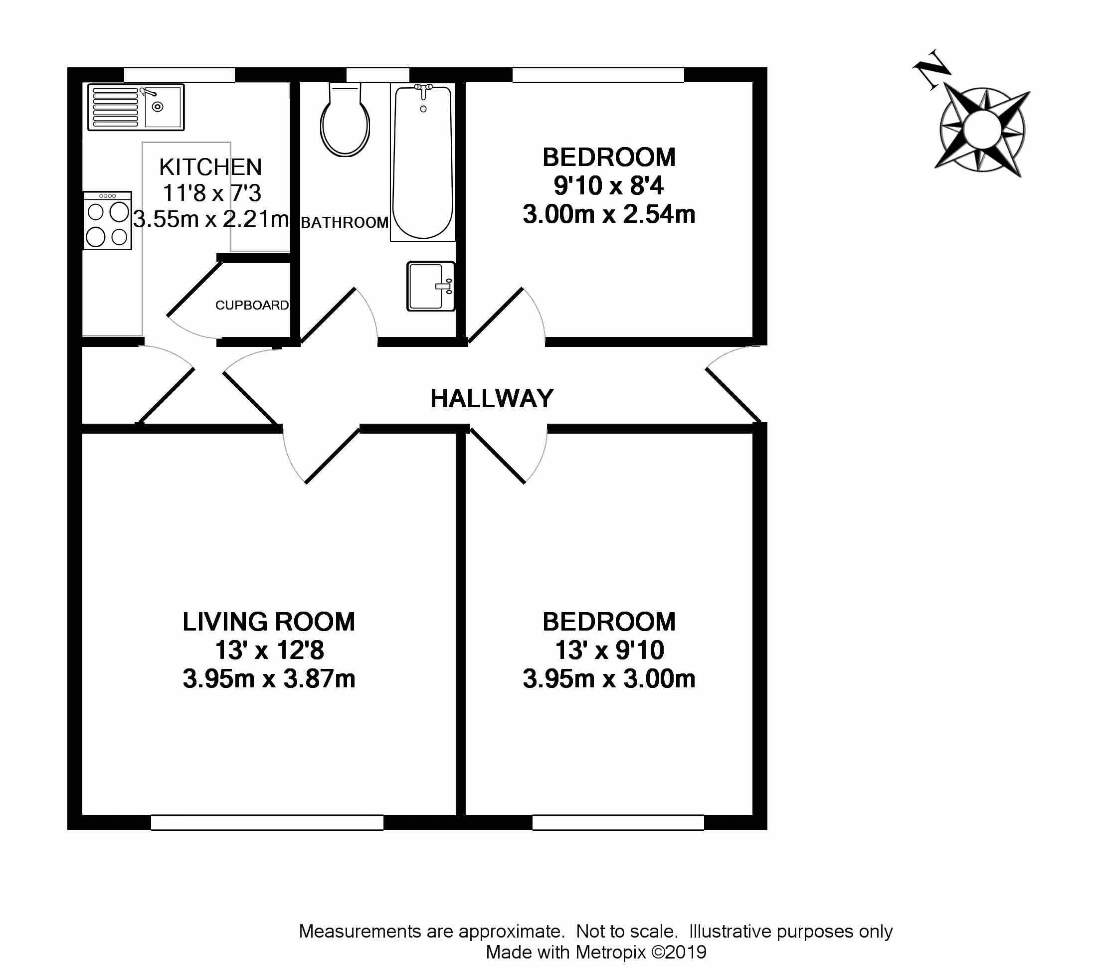 2 Bedrooms Flat for sale in Brambleside, High Wycombe HP11