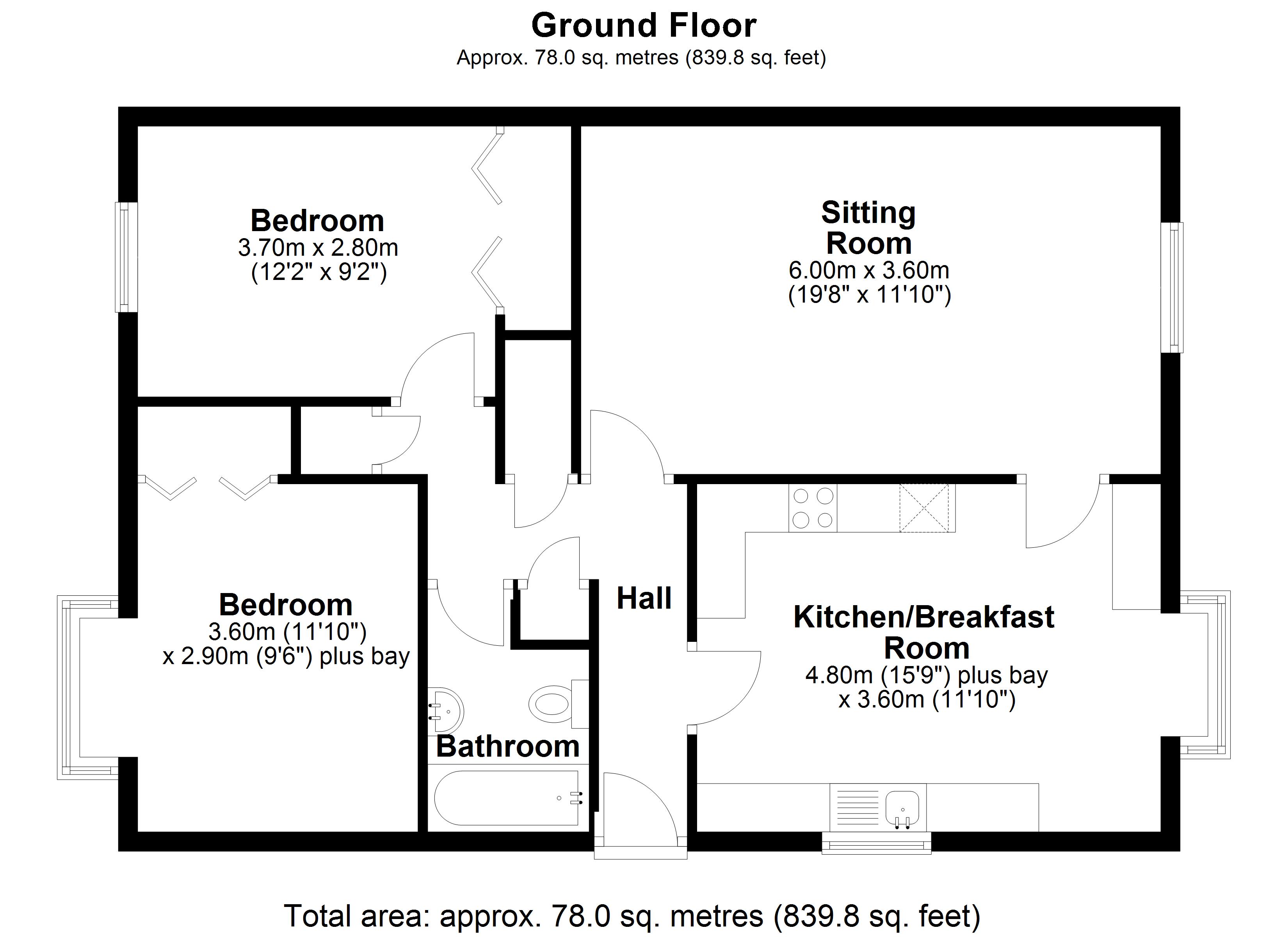 143, Redwald Road, Suffolk floorplan