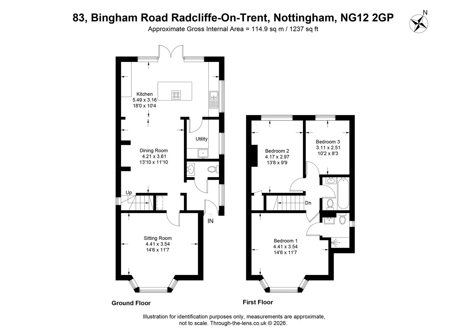 Bingham Road, Nottingham floorplan