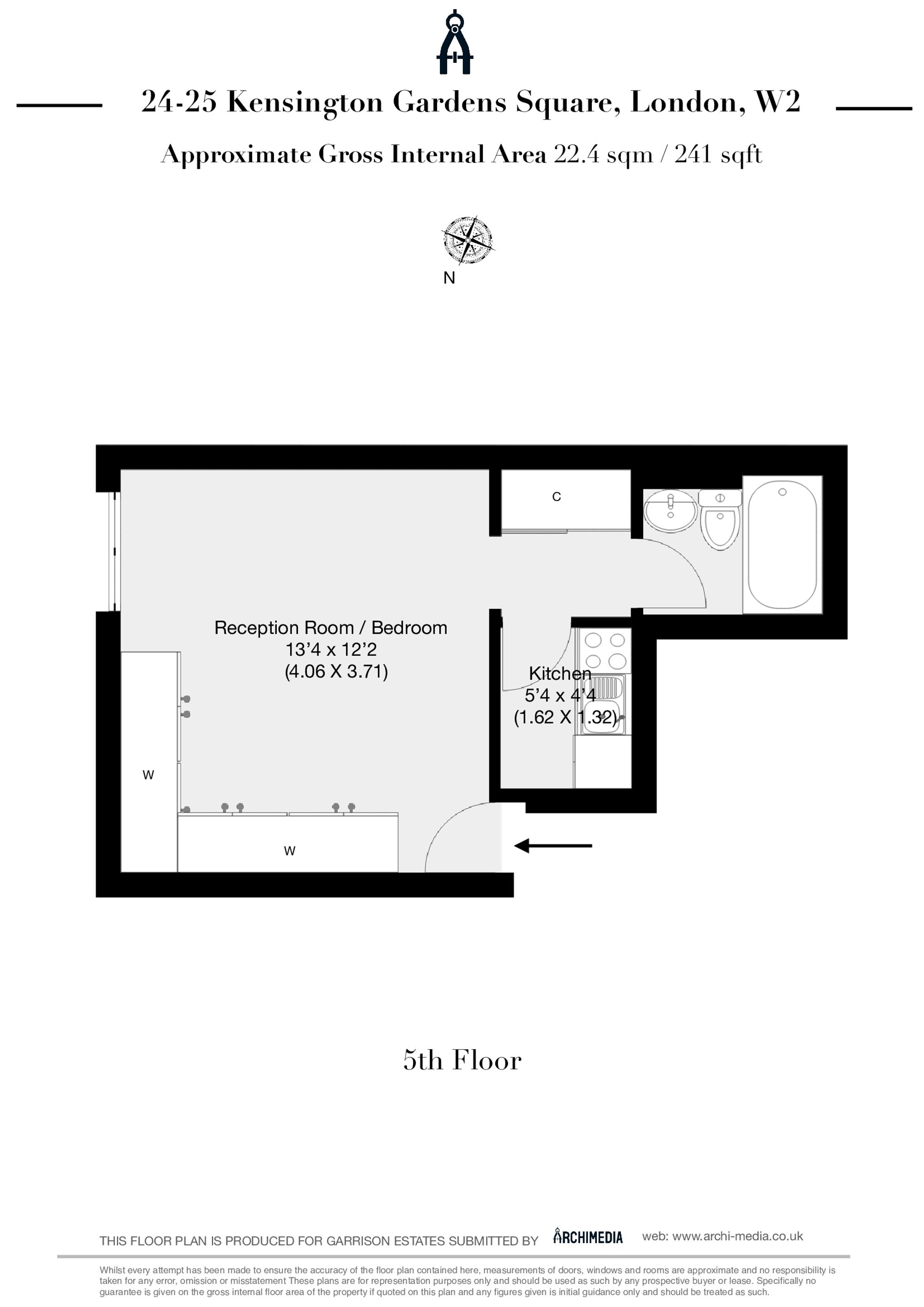24-25 Kensington Gardens Square, Bayswater, W2 floorplan
