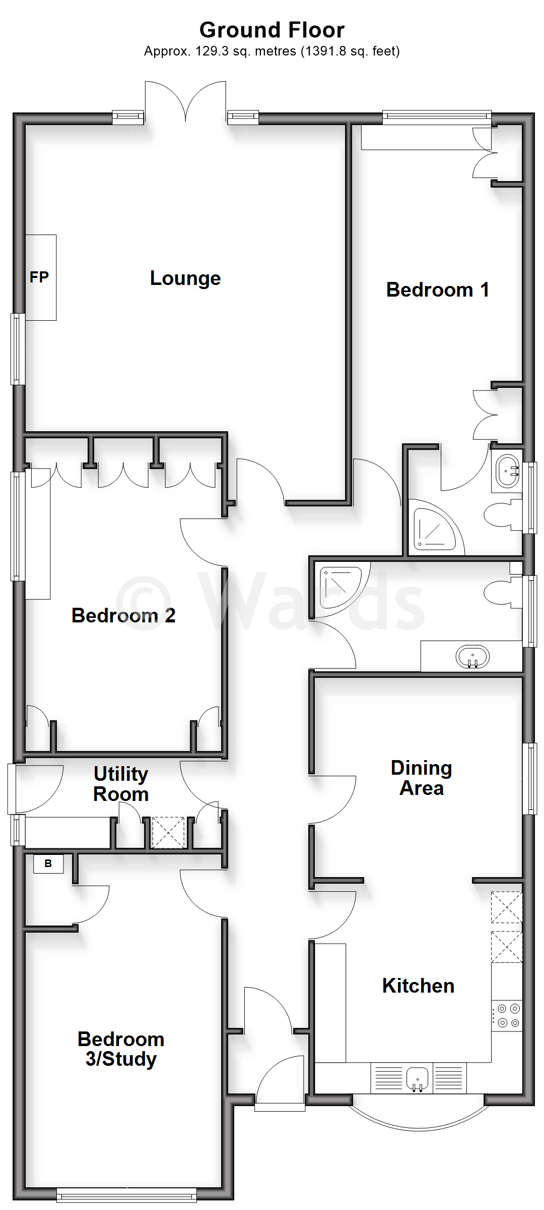 47, Lawrence Gardens, Herne Bay floorplan