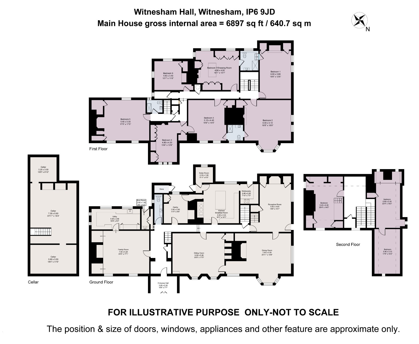 Witnesham Hall,, Church Lane, Ipswich floorplan