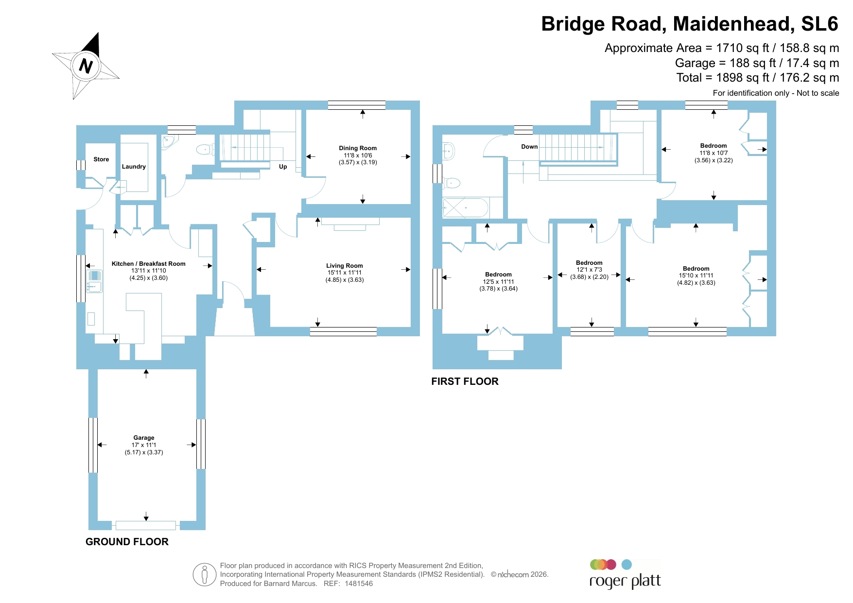 133, Bridge Road, Maidenhead floorplan