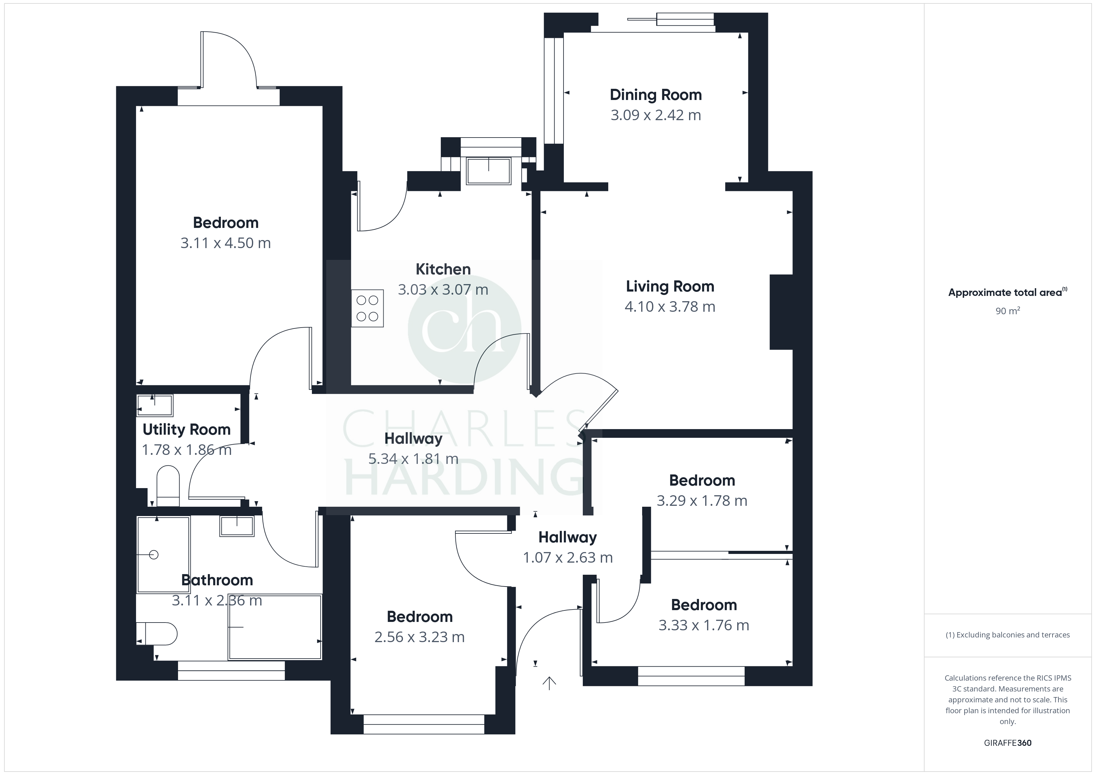 Harbour Close, Rodbourne Cheney, Swindon, SN25 floorplan