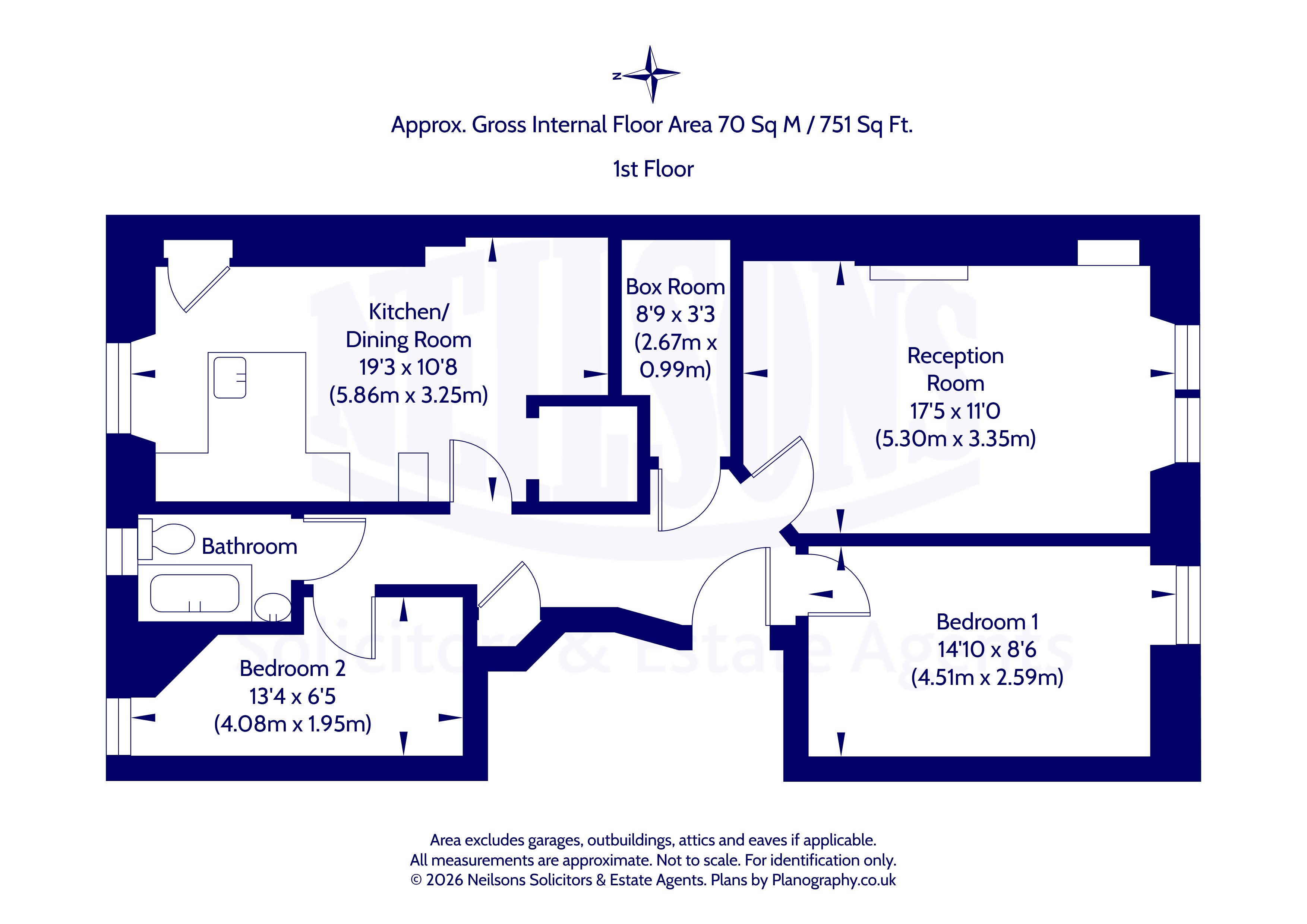 23 1F1, Royal Park Terrace, Edinburgh floorplan