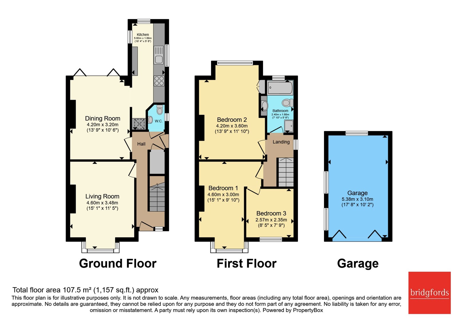 19, Borth Avenue, Cheshire floorplan