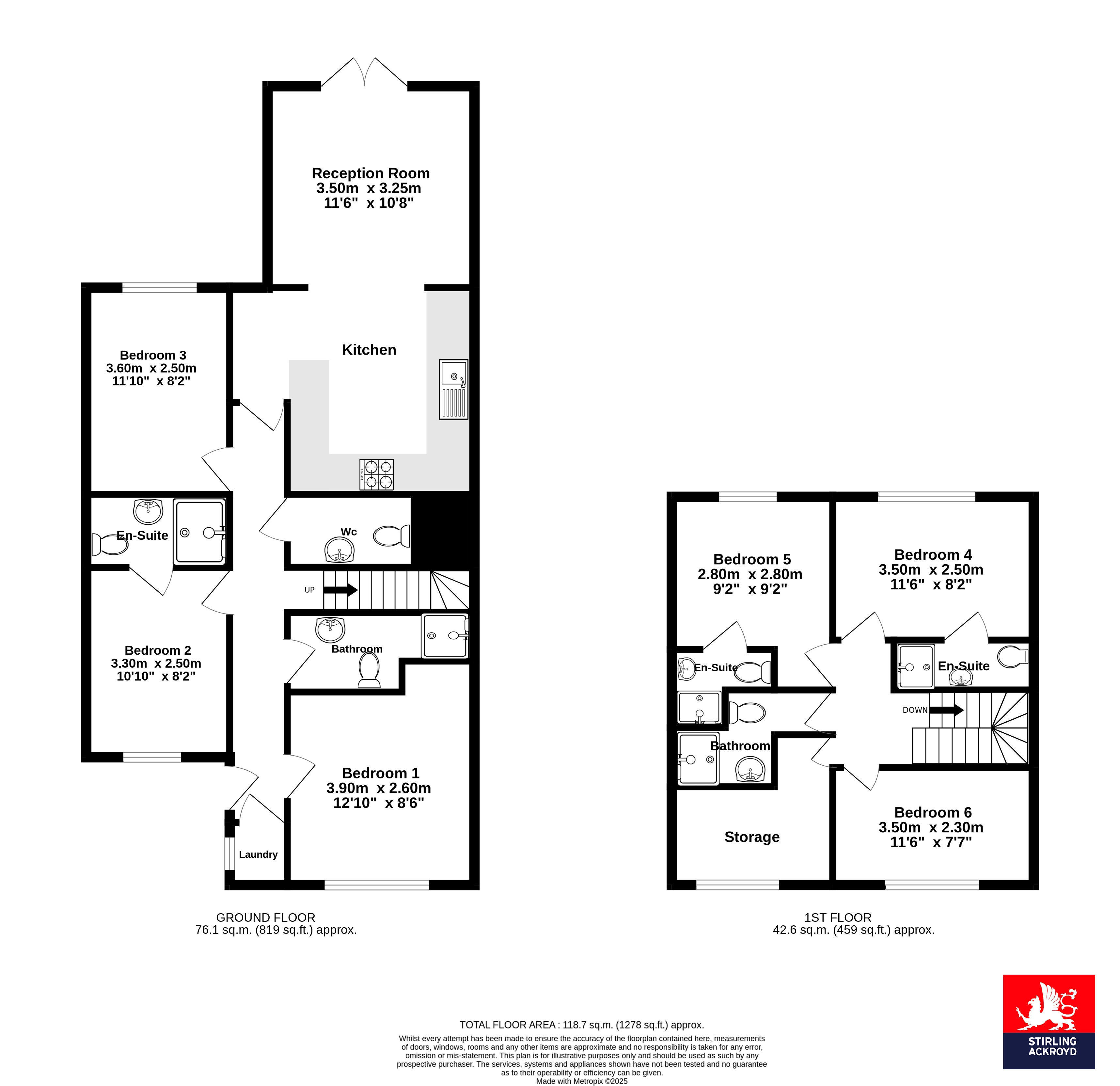Room 2, 19, Jasmine Close, Surrey floorplan