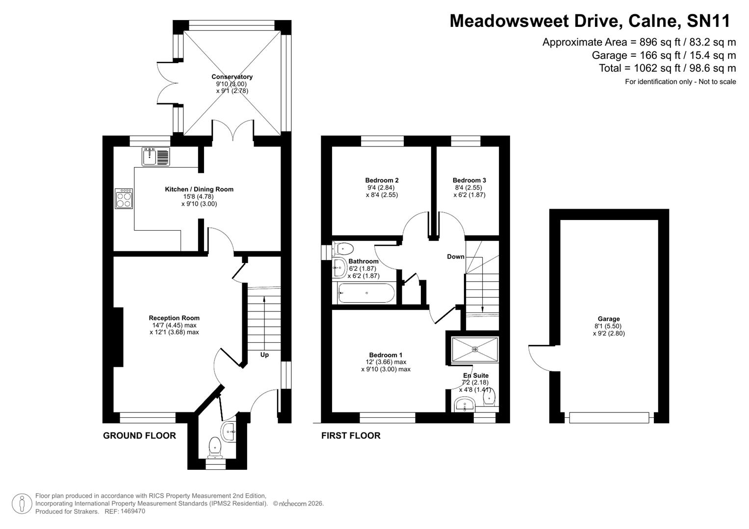 3, Meadowsweet Drive, Calne floorplan