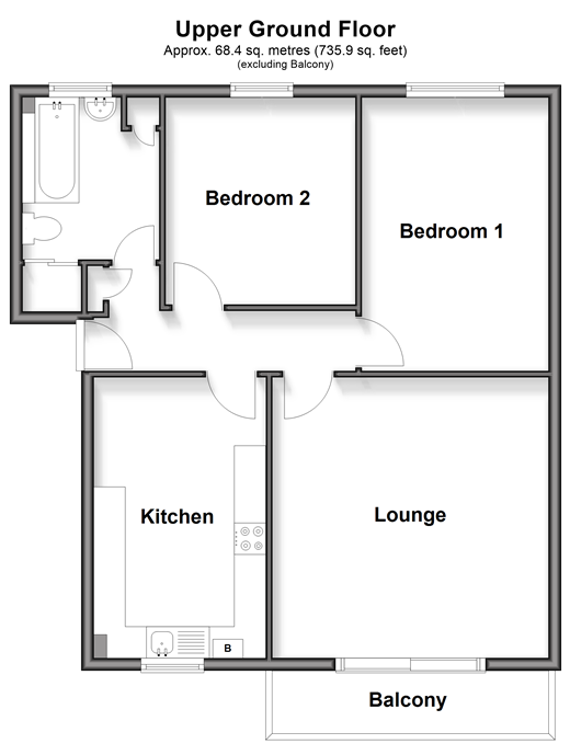Grand Parade, Littlestone floorplan