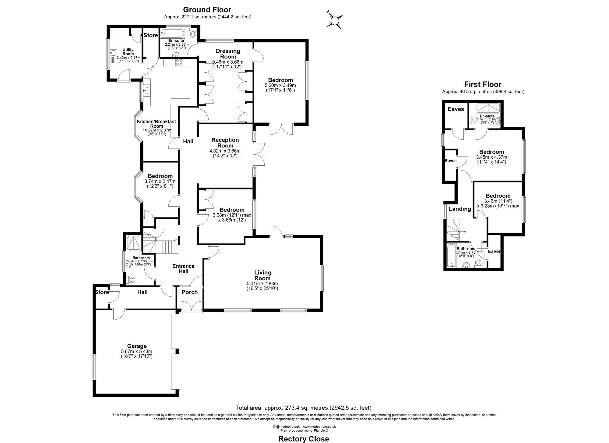 5 Rectory Close, Ingatestone floorplan