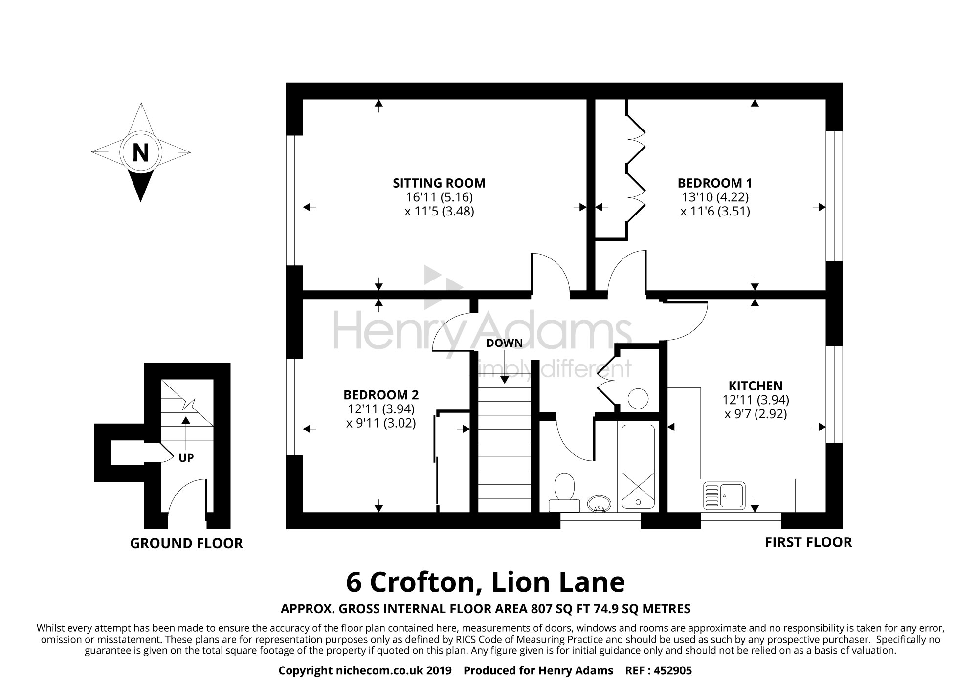 2 Bedrooms Flat for sale in Crofton, Lion Lane, Haslemere GU27