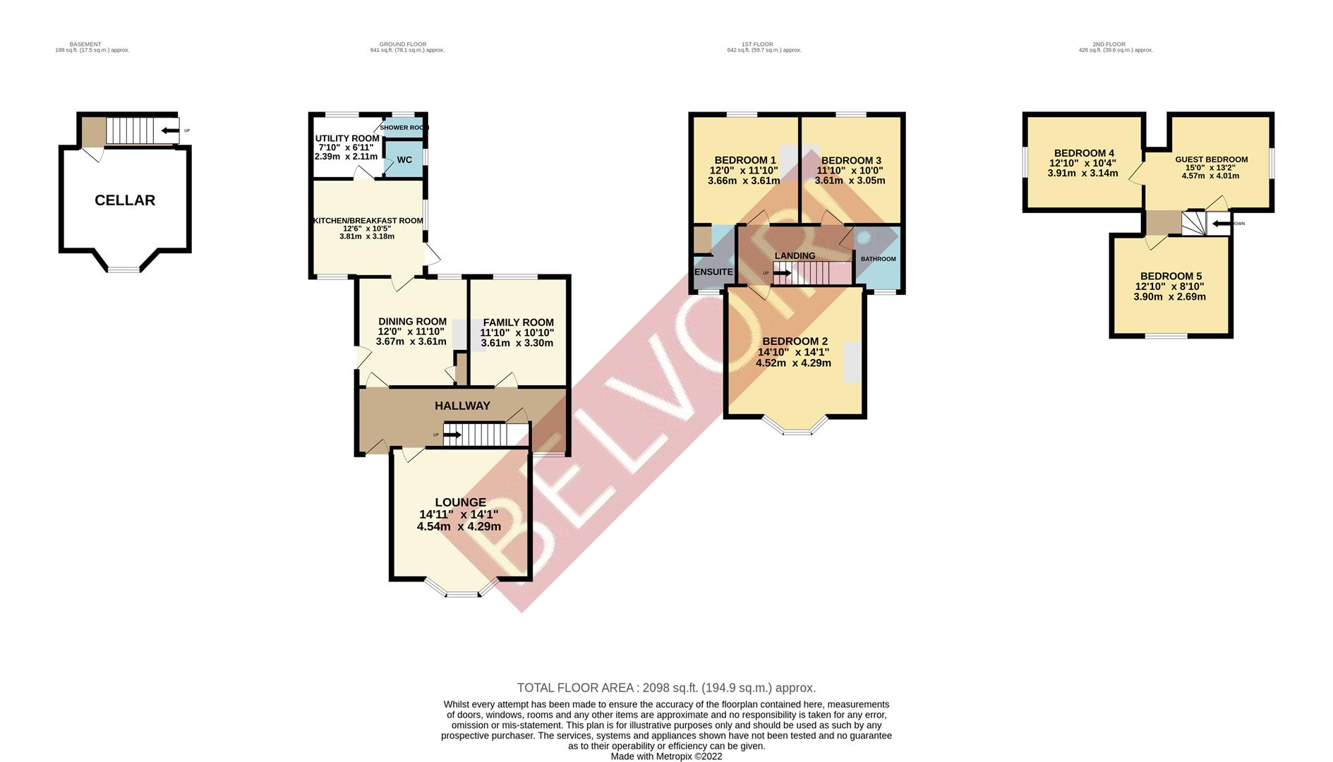 Alma Road, St. Albans, Herts AL1, 5 bedroom detached house for sale